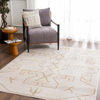 Azzan Cream Area Rug