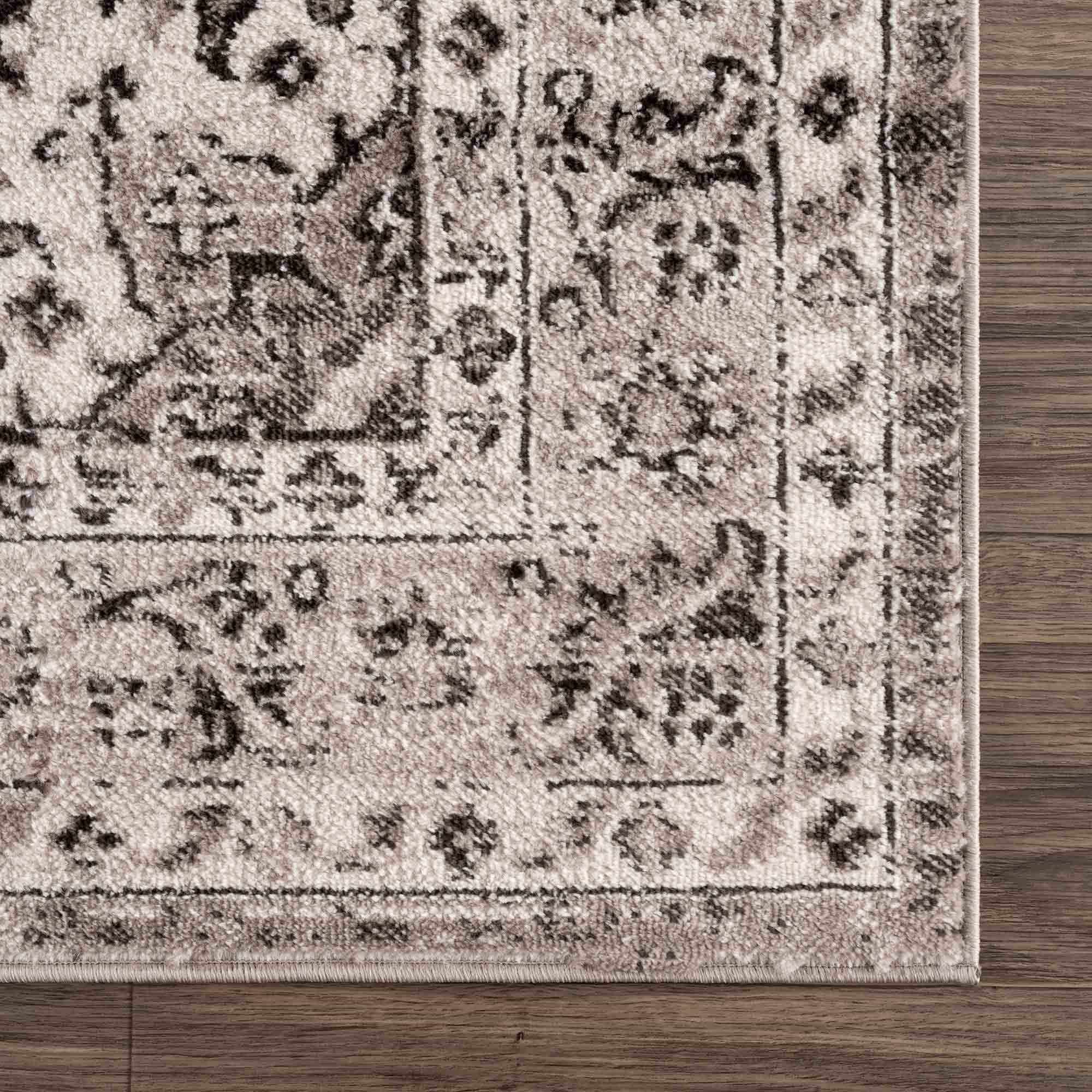 Albie Beige Area Rug | Traditional Iranian-Inspired Design
