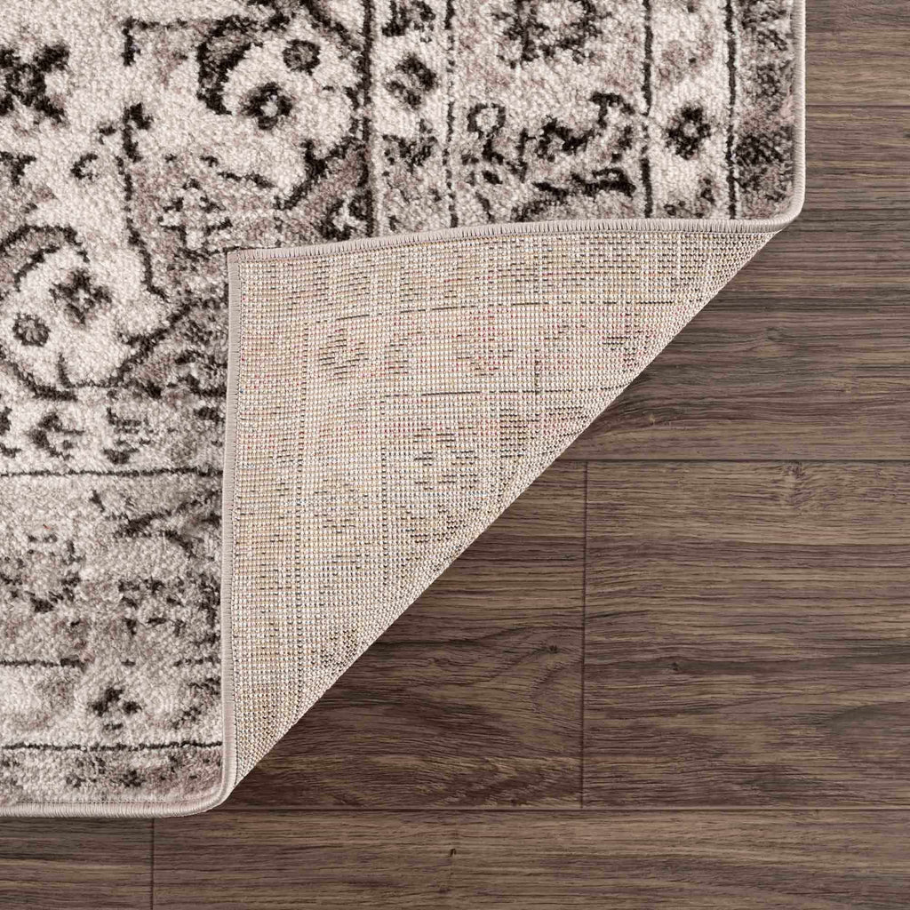 Albie Beige Area Rug | Traditional Iranian-Inspired Design