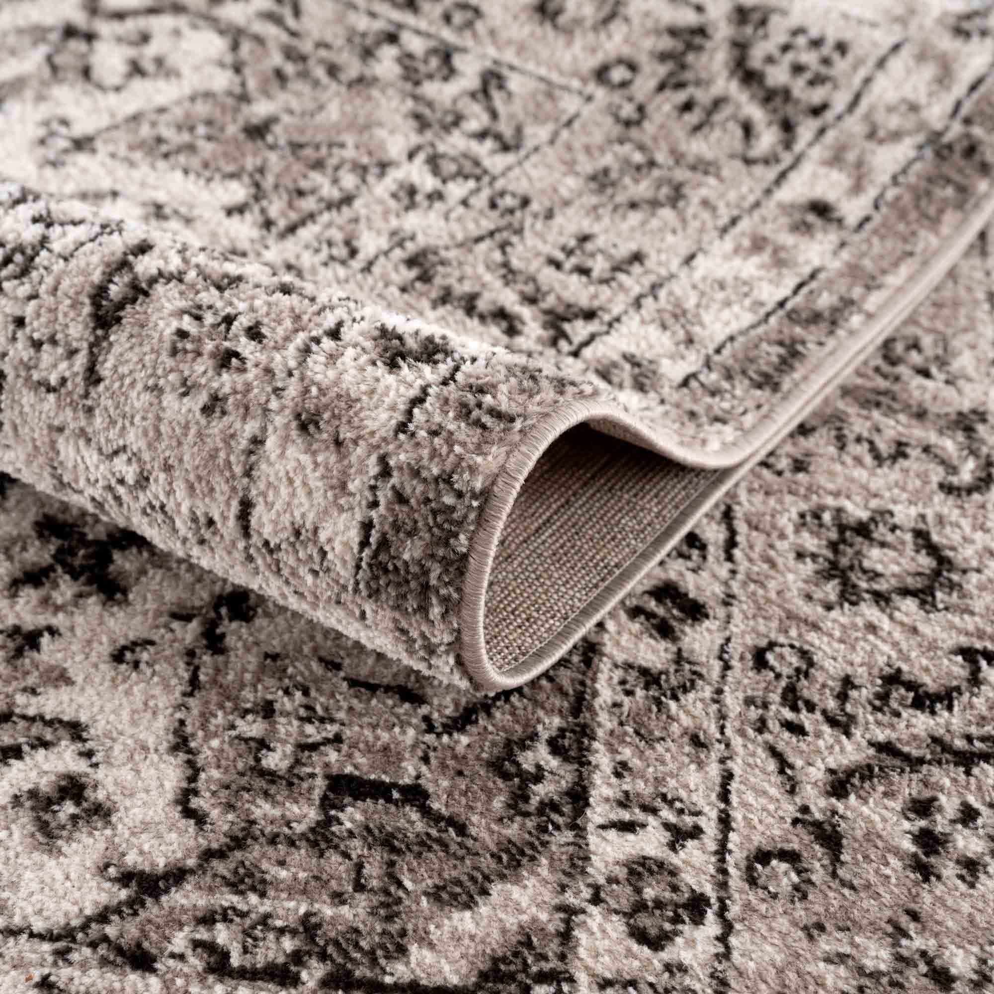 Albie Beige Area Rug | Traditional Iranian-Inspired Design