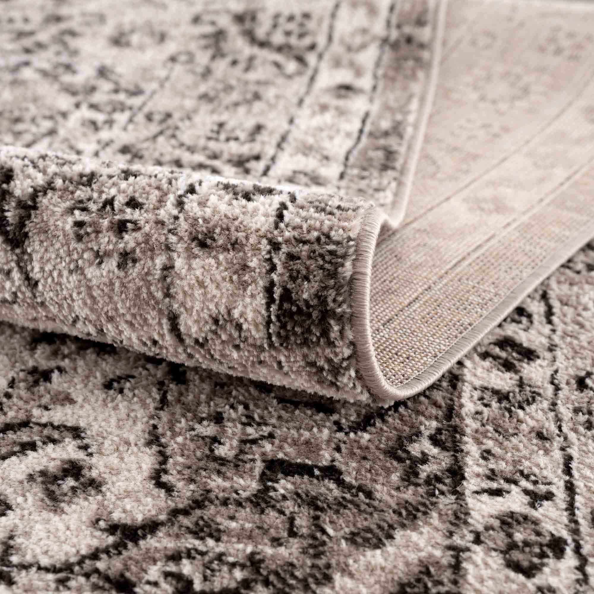 Albie Beige Area Rug | Traditional Iranian-Inspired Design