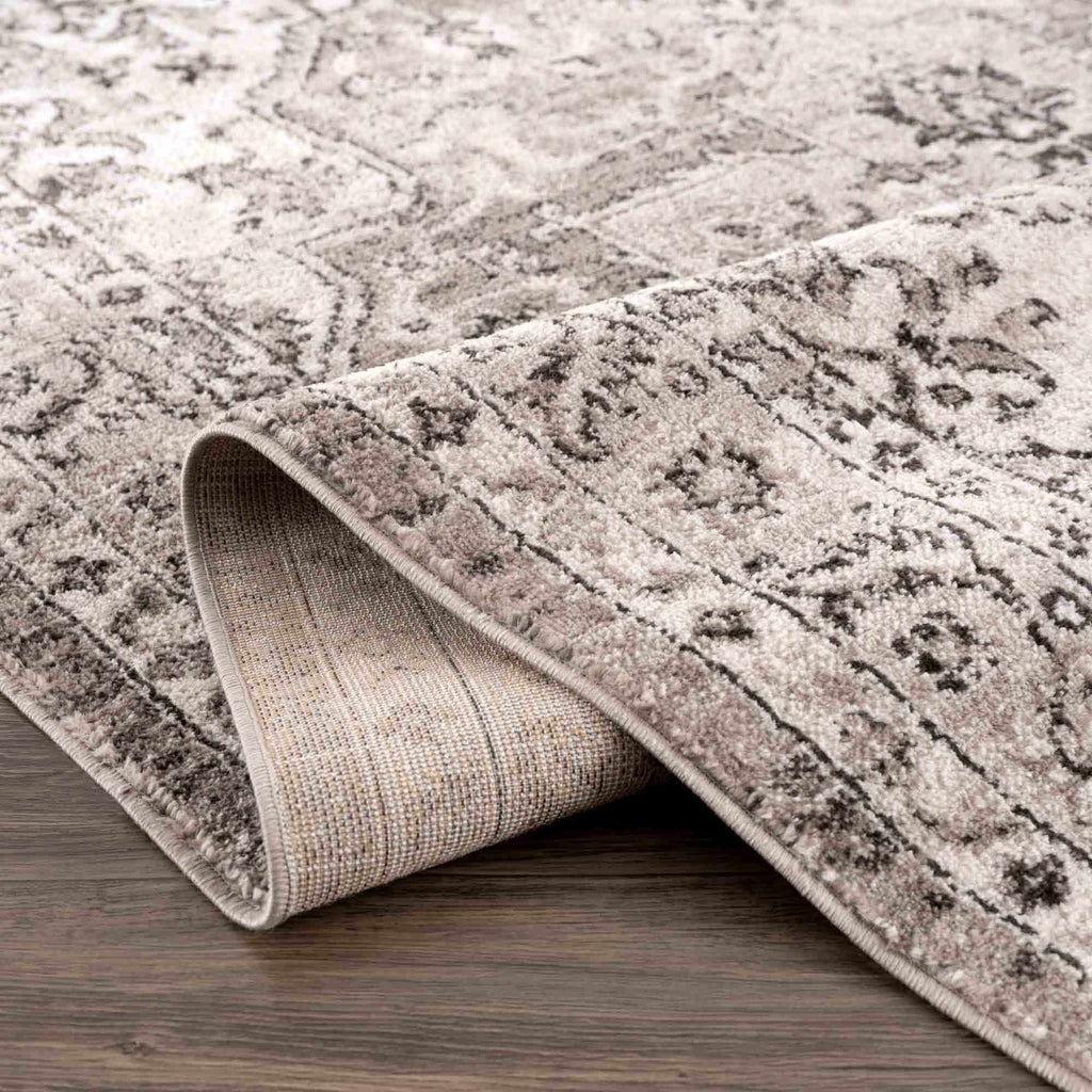 Albie Beige Area Rug | Traditional Iranian-Inspired Design