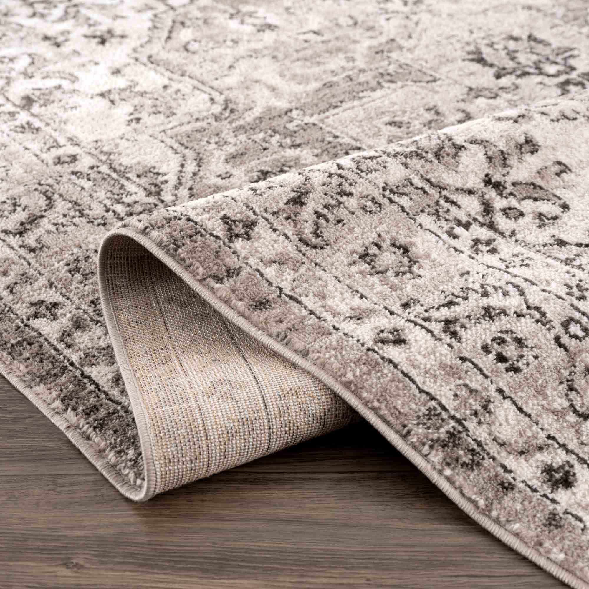 Albie Beige Area Rug | Traditional Iranian-Inspired Design