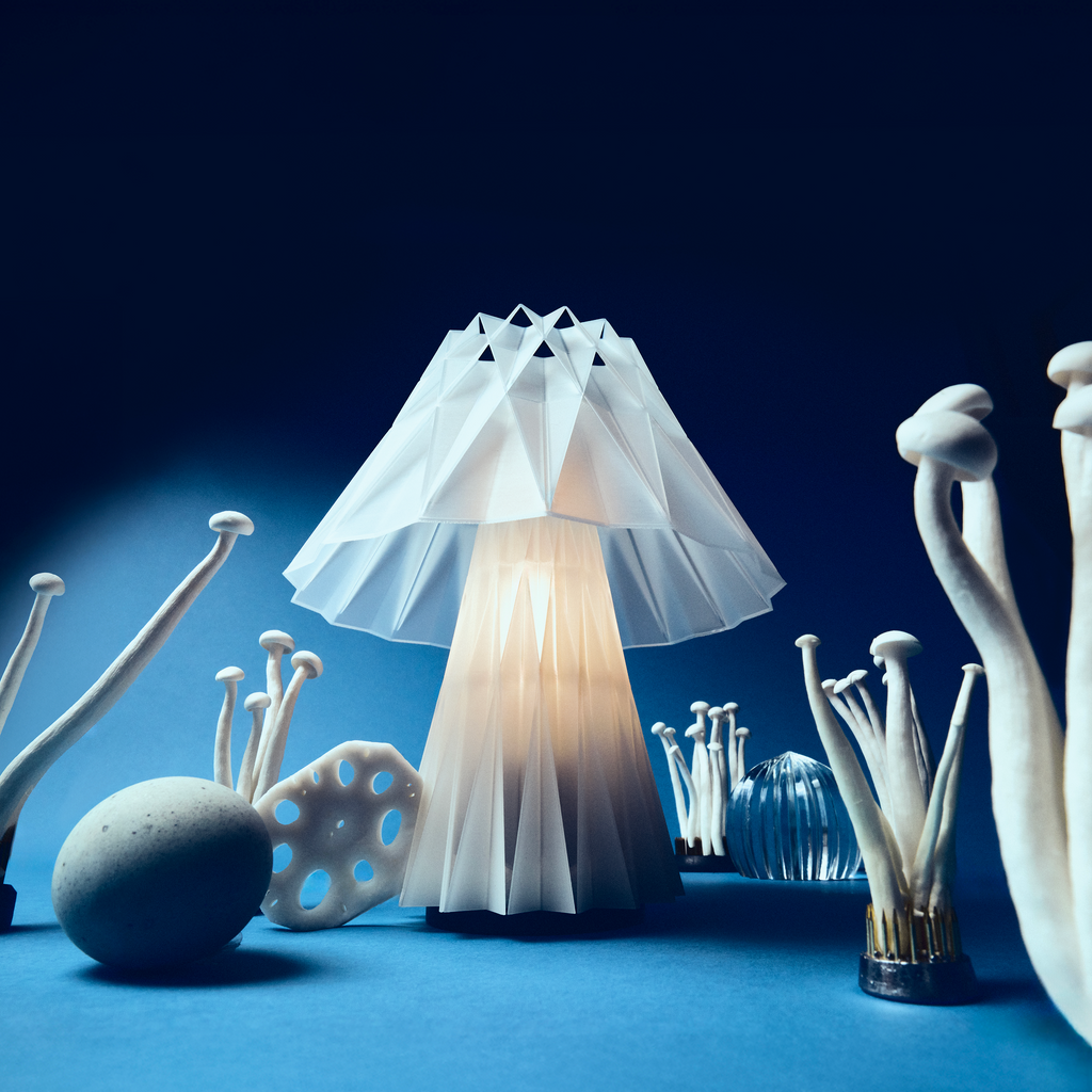 Prisma Lamp | 3D Printed Geometric Modular Table Lamp – Walmen Dumaliang x Wooj Design
