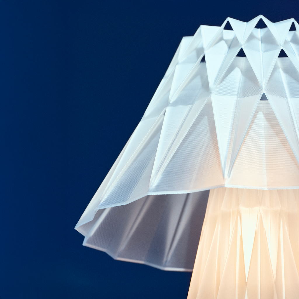 Prisma Lamp | 3D Printed Geometric Modular Table Lamp – Walmen Dumaliang x Wooj Design
