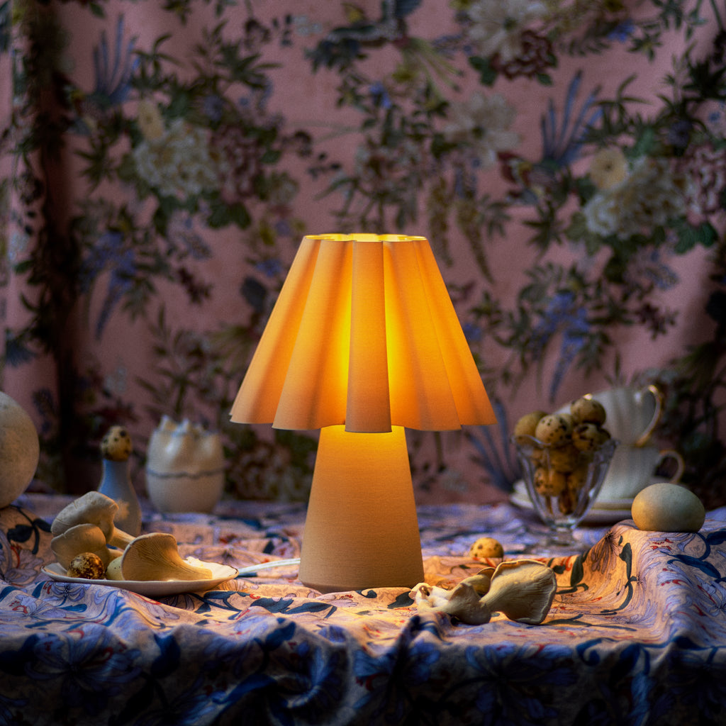 Ruff Lamp | 3D Printed Baroque-Inspired Designer Table Lamp – Mina Wright x Wooj Design