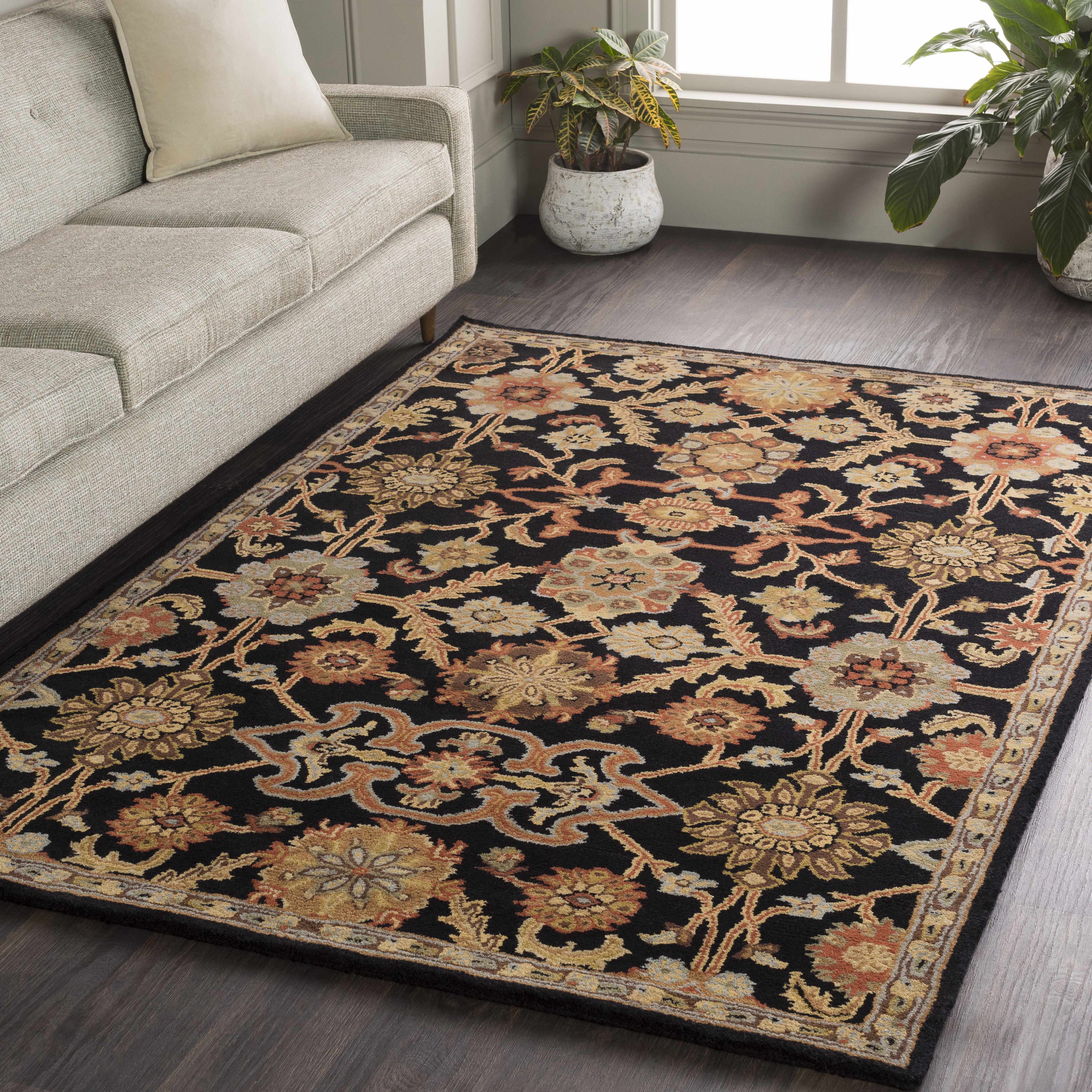 Salix Hand Tufted Wool Area Rug
