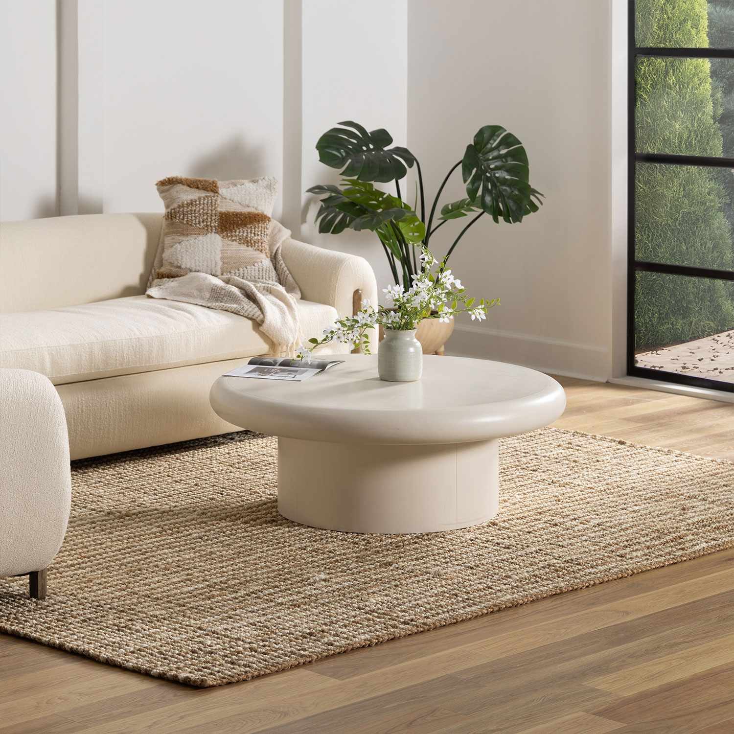 Ambel Hand Woven Jute Area Rug
