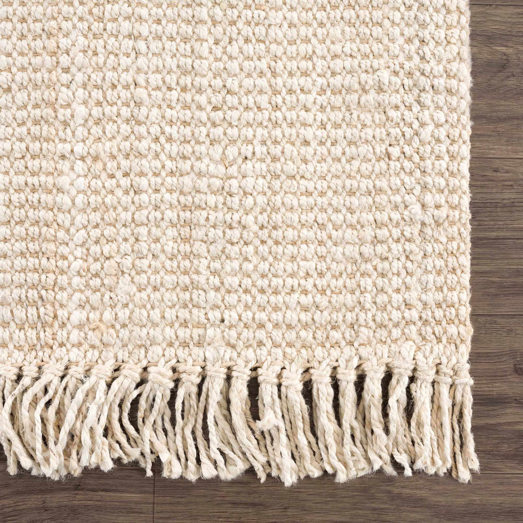 Senneterre Bleached Jute Area Rug