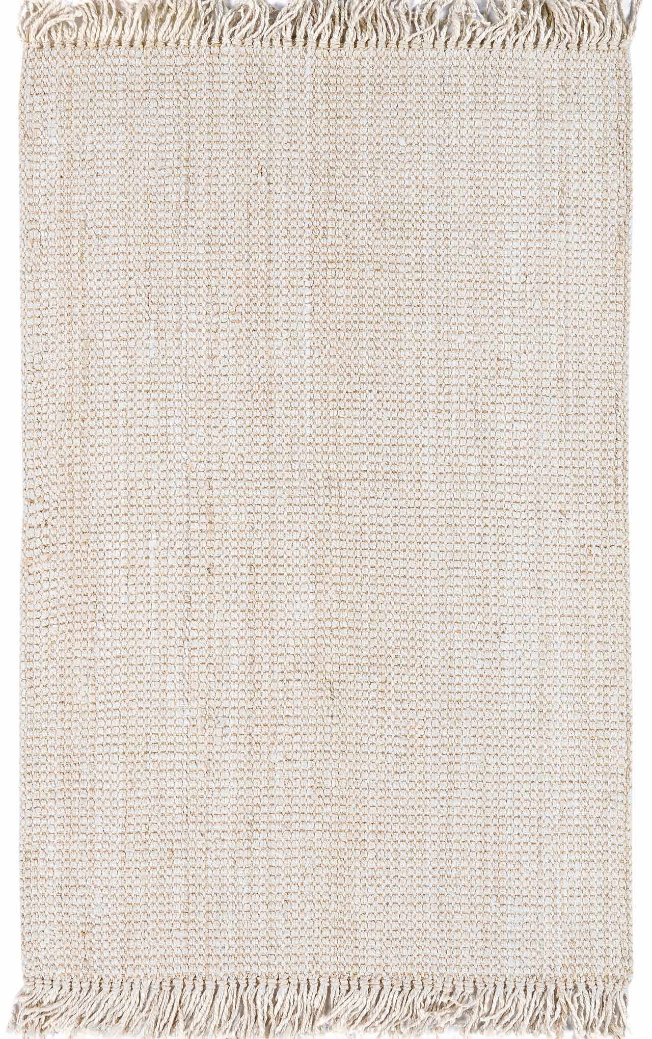 Senneterre Bleached Jute Area Rug