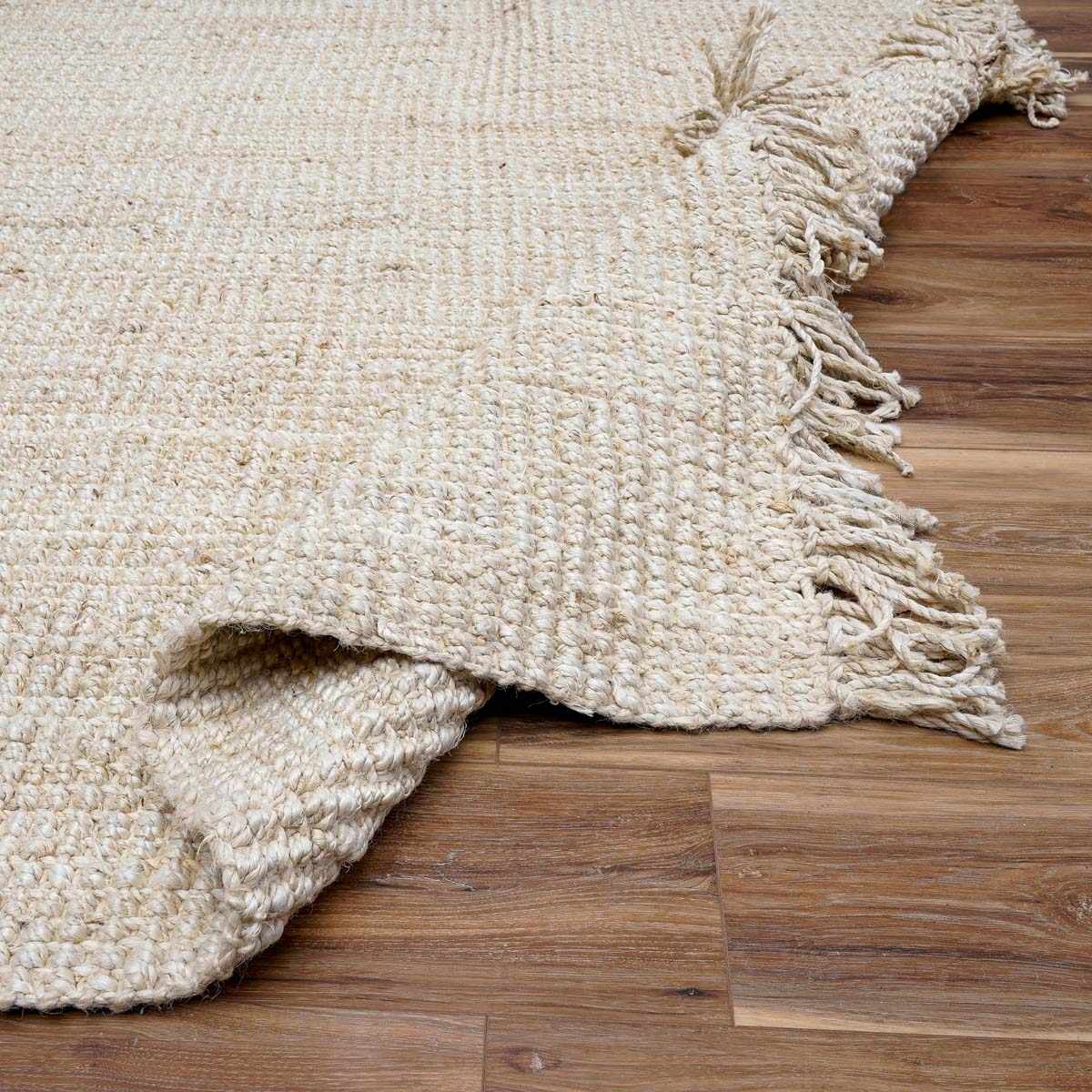 Senneterre Bleached Jute Area Rug