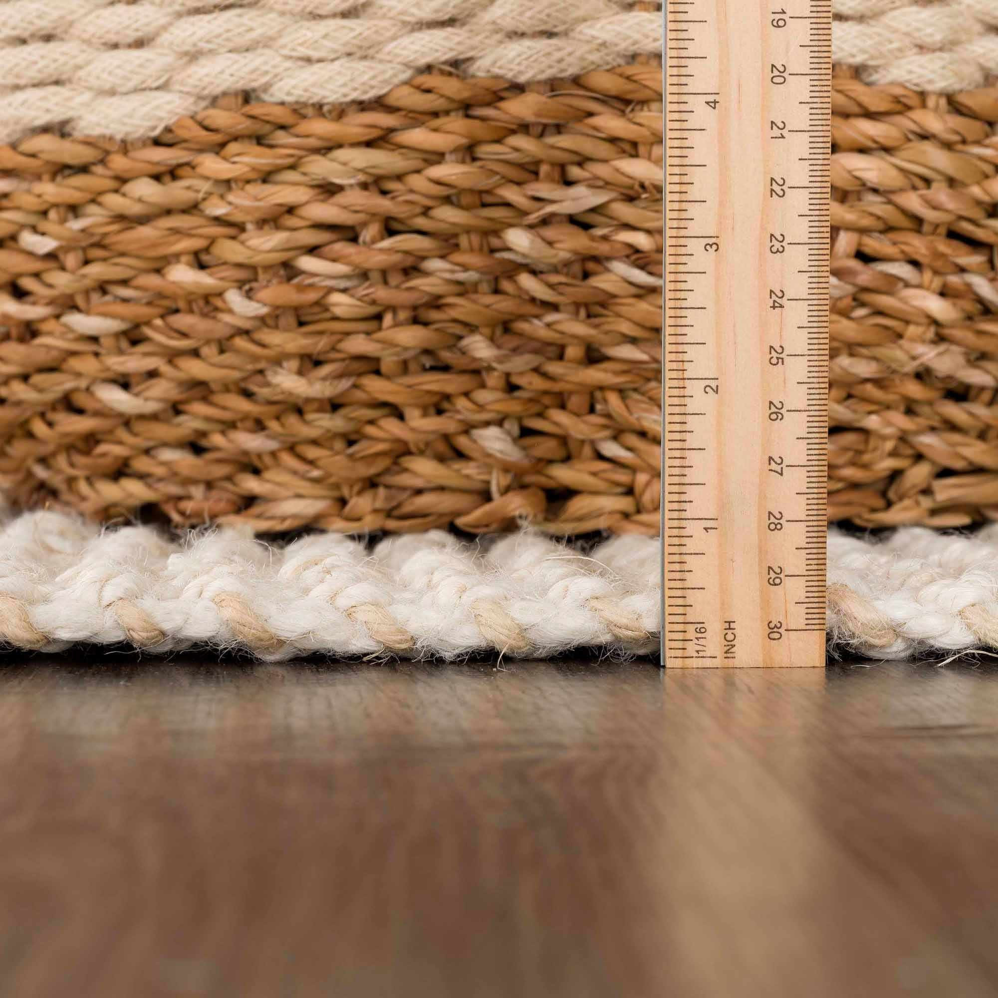 Senneterre Bleached Jute Area Rug