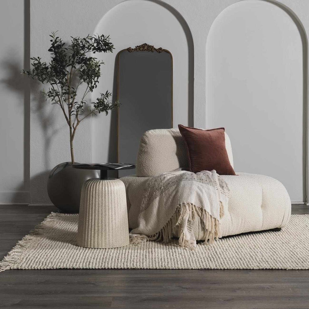 Senneterre Bleached Jute Area Rug