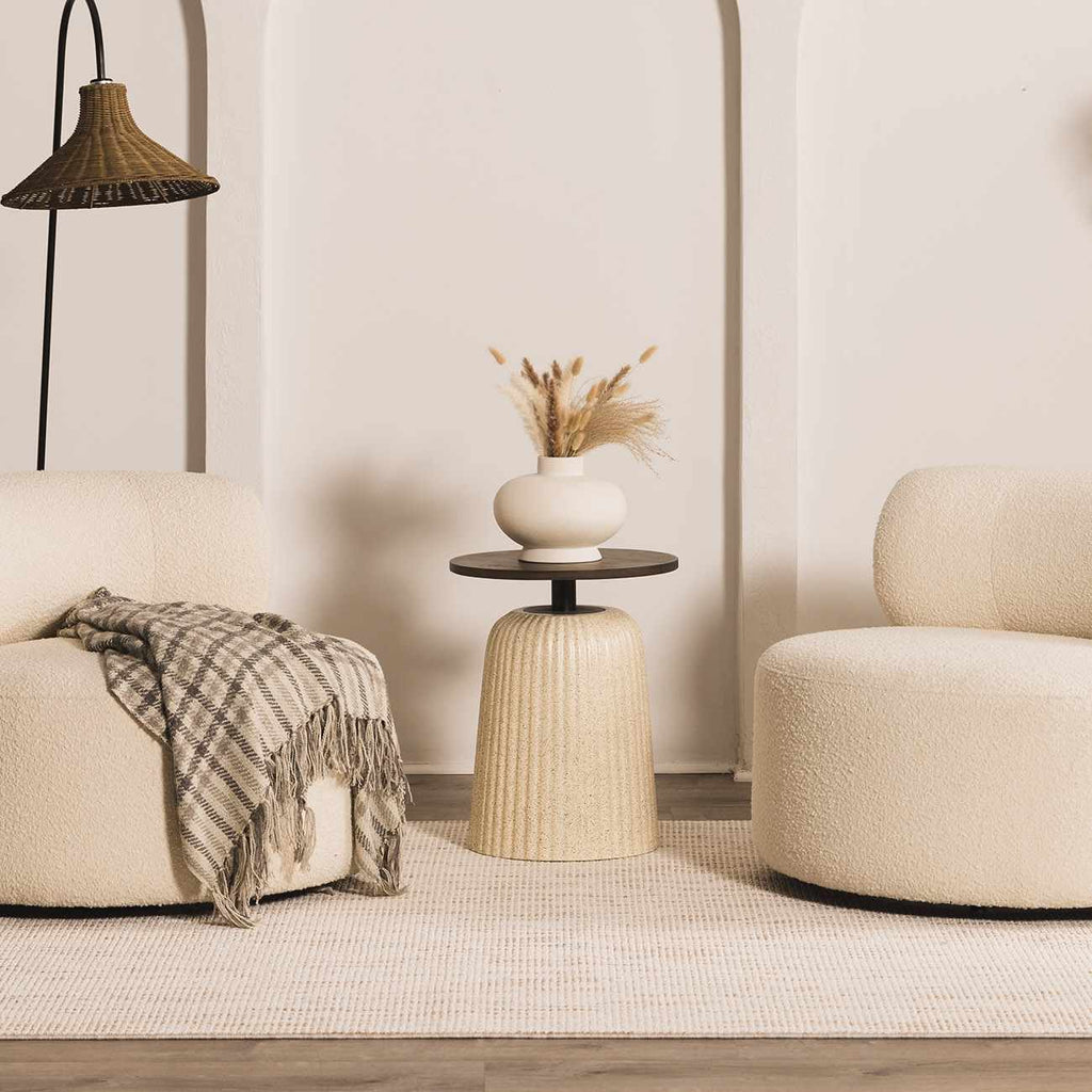 Gowan Fringed Solid Area Rug