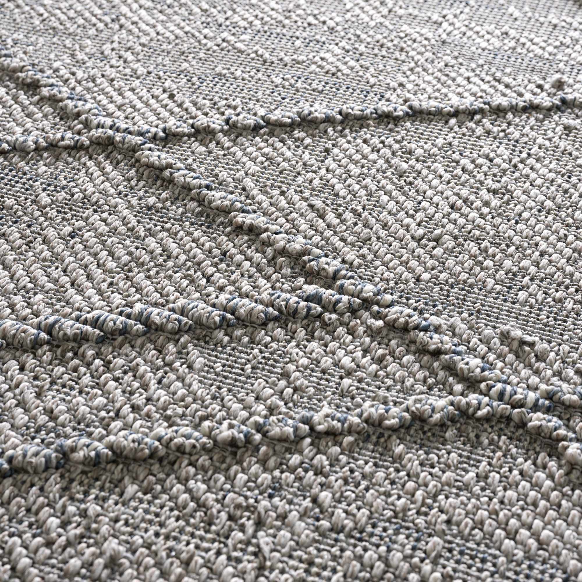 Baqer Taupe & Gray Indoor/Outdoor Area Rug | Crosshatch Design