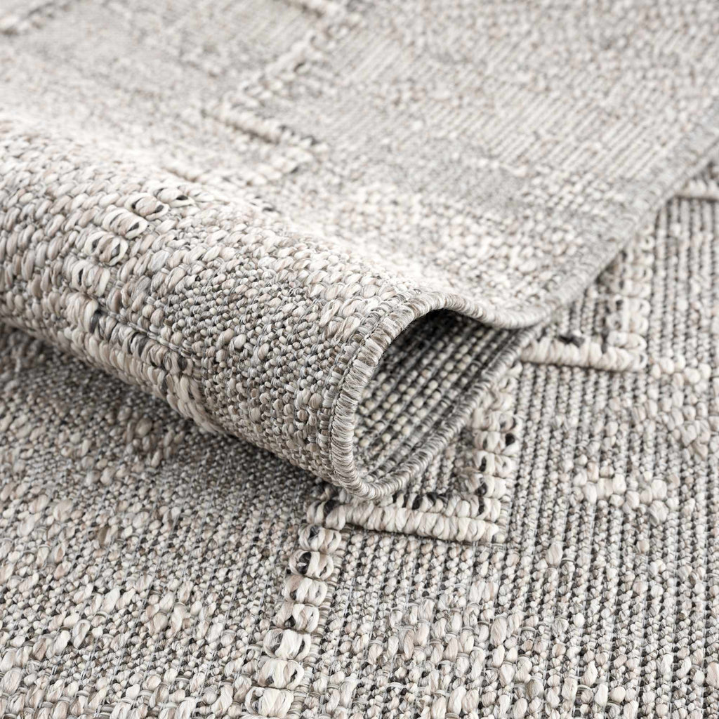 Butch Gray Area Rug | Aztec-Inspired Design