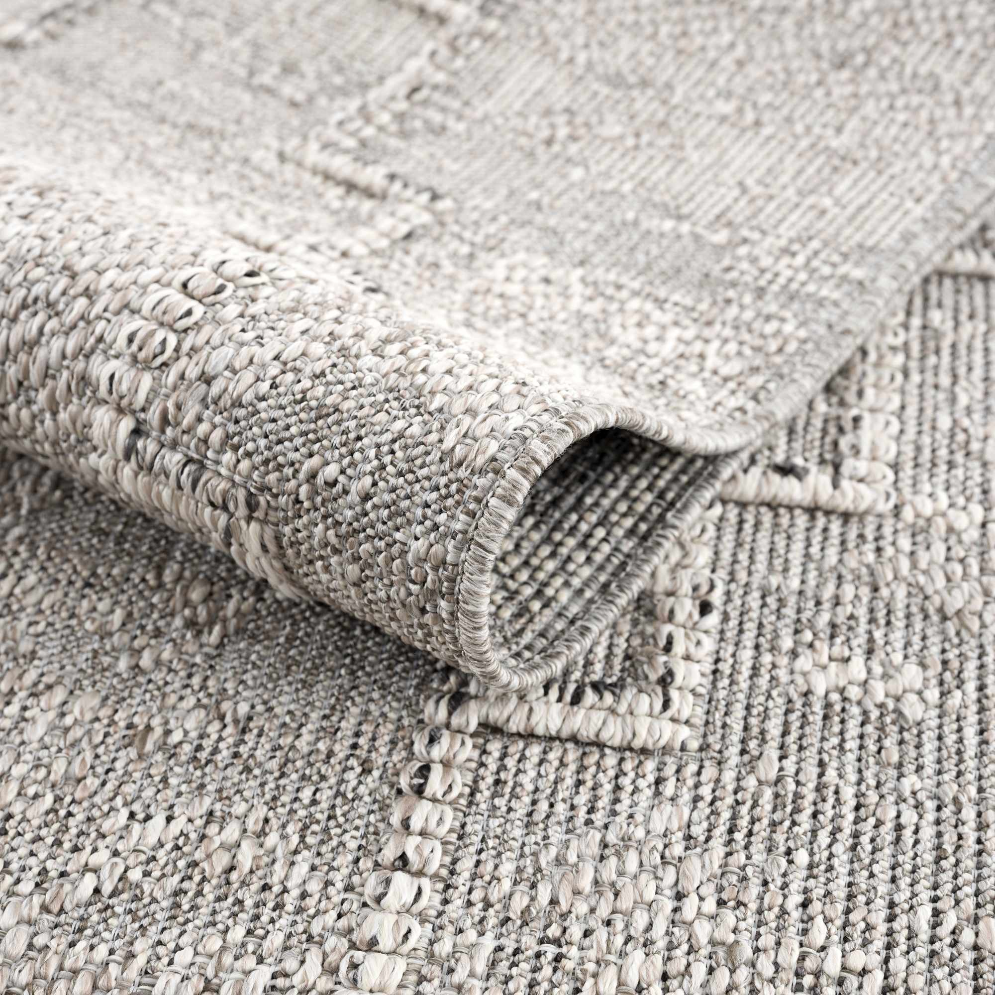 Butch Gray Area Rug | Aztec-Inspired Design