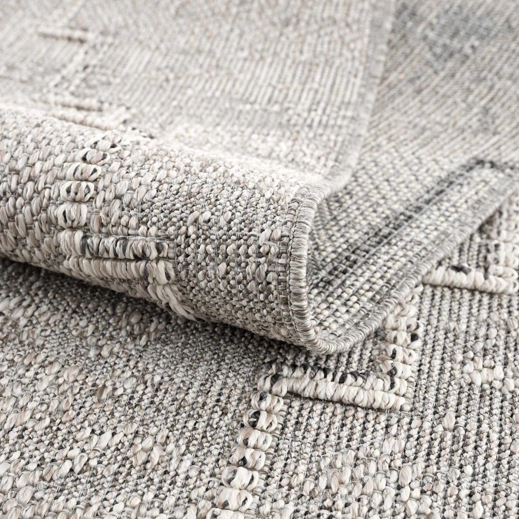 Butch Gray Area Rug | Aztec-Inspired Design