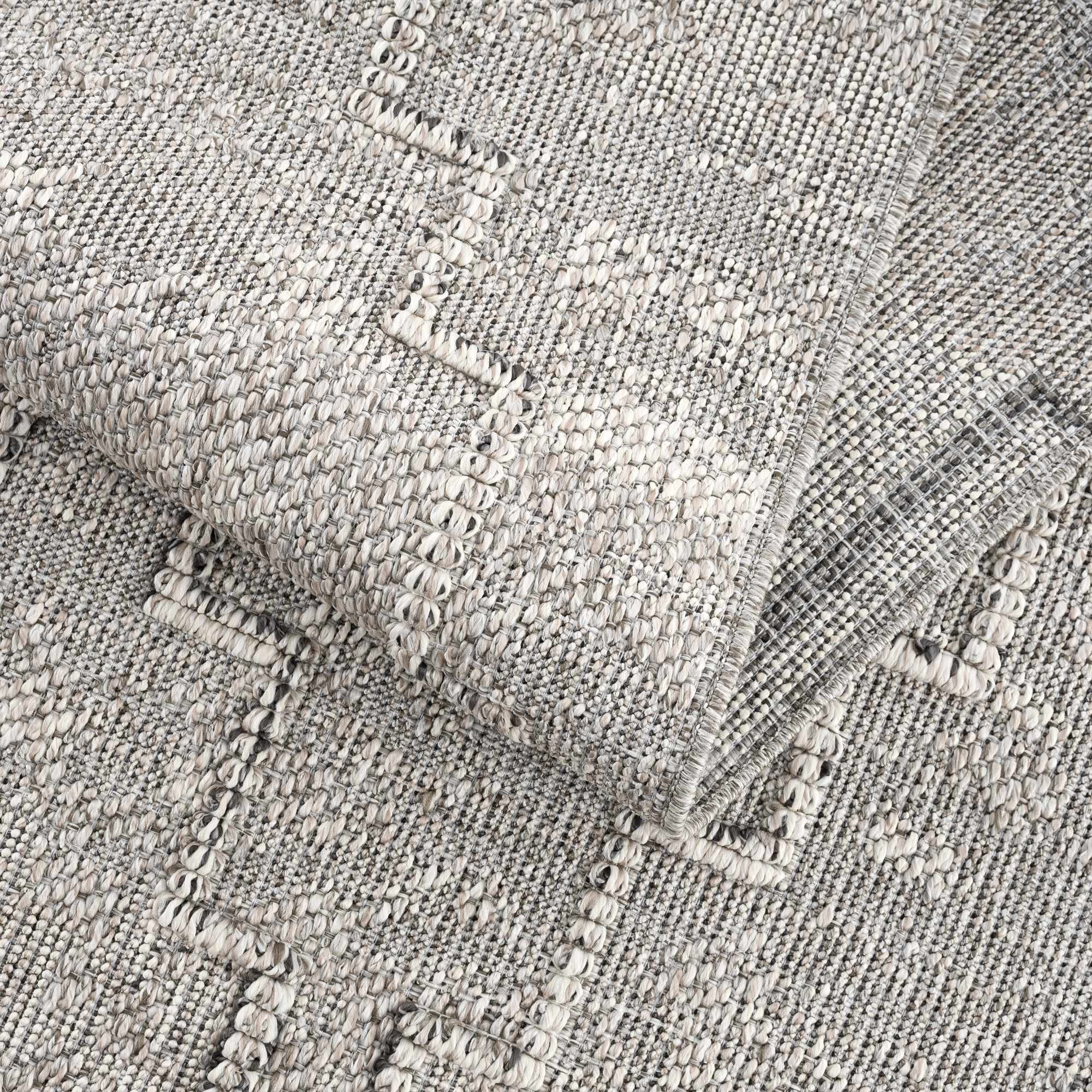 Butch Gray Area Rug | Aztec-Inspired Design