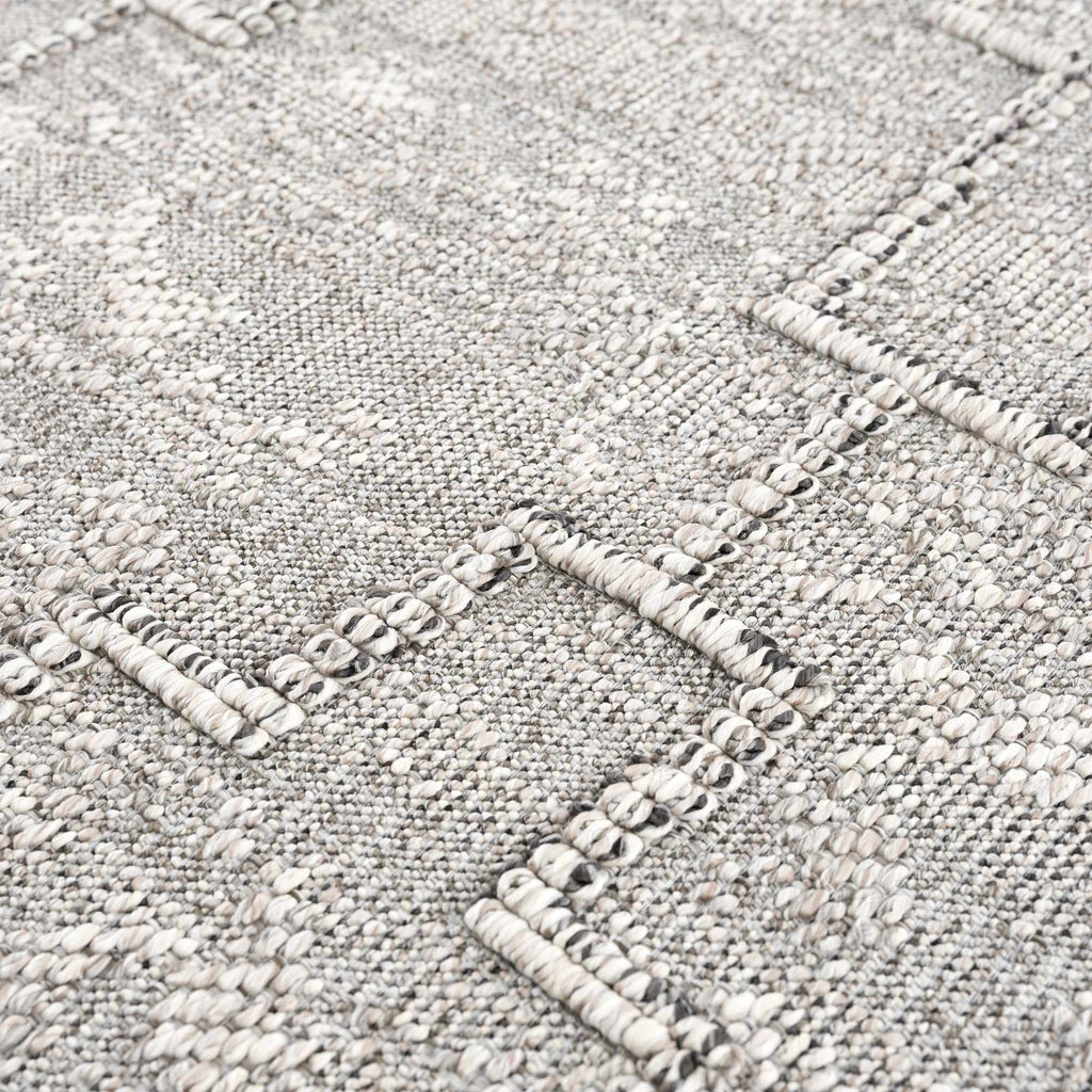 Butch Gray Area Rug | Aztec-Inspired Design