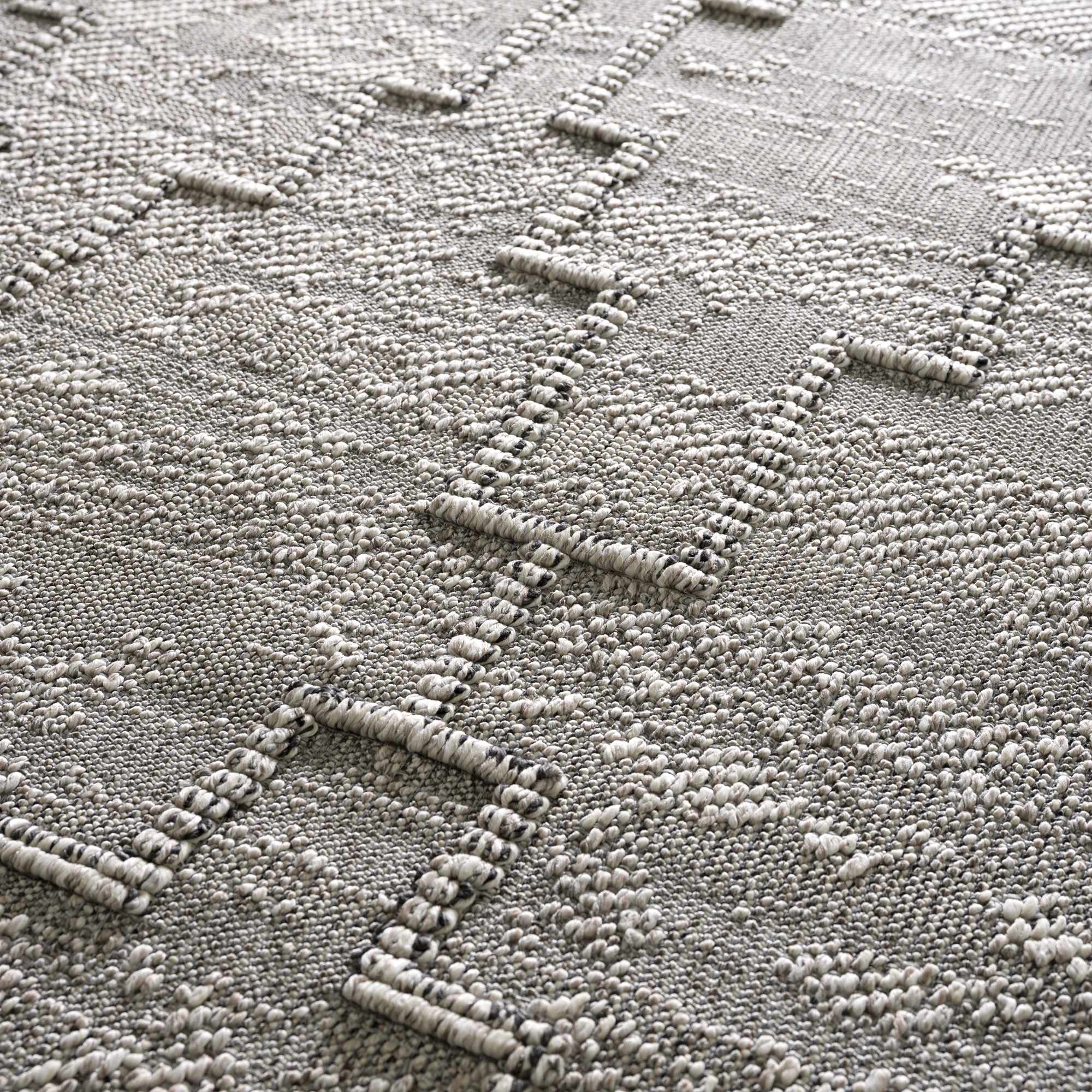 Butch Gray Area Rug | Aztec-Inspired Design