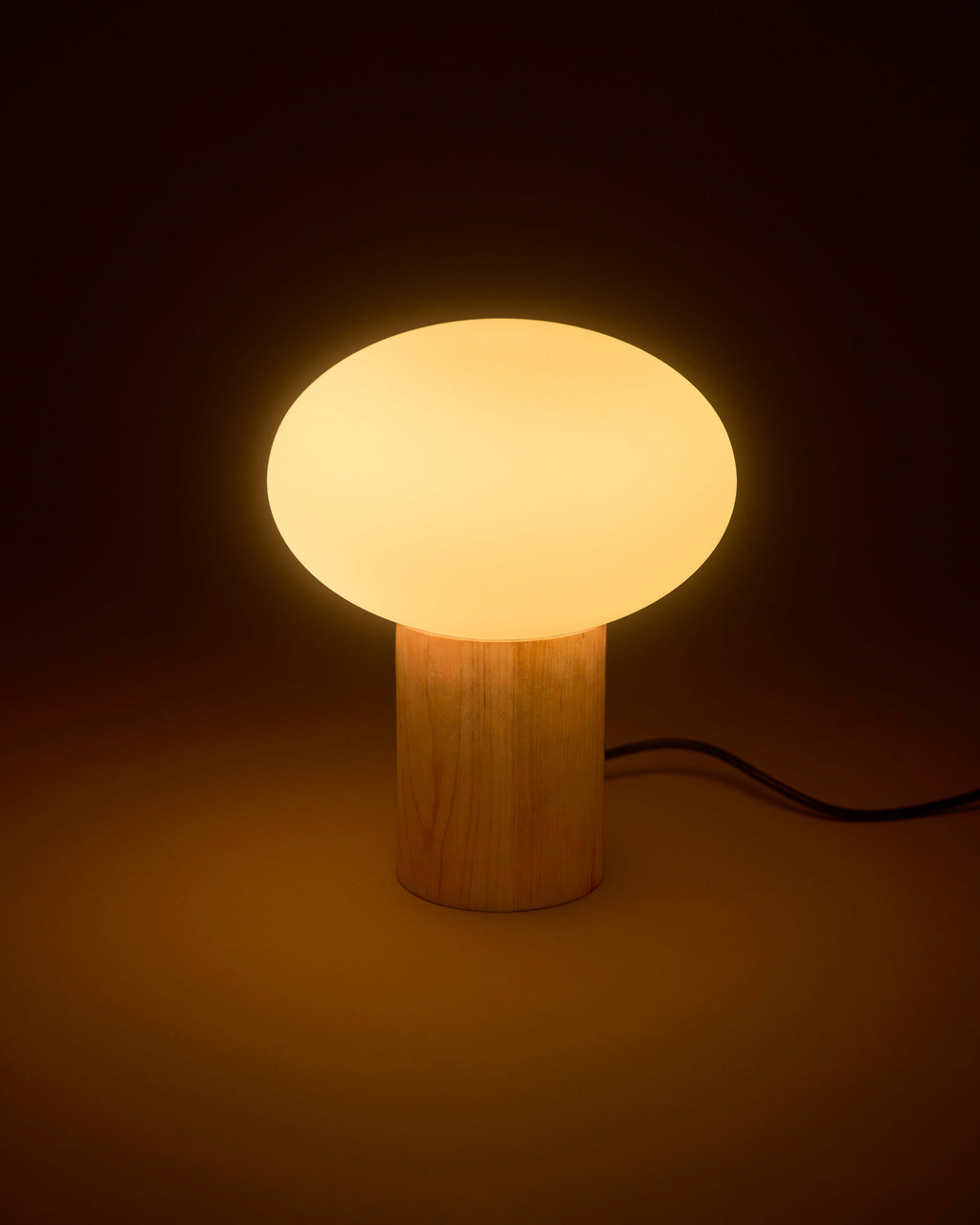 Ivy Table Lamp | Modern Frosted Globe Table Lamp – Brightech