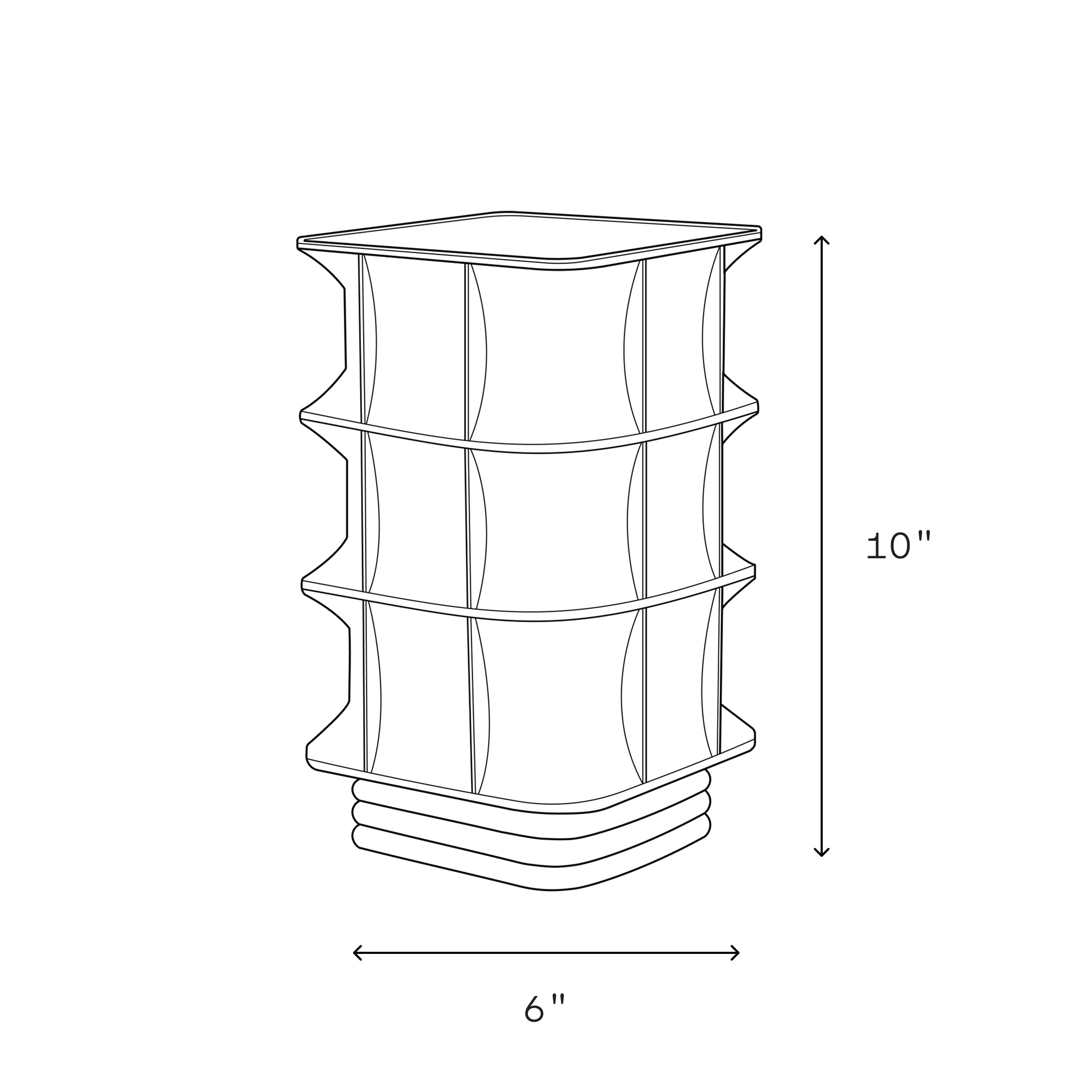Scaffold Lamp | 3D Printed Grid Cage Table Lamp – Nigh Collective x Wooj Design