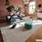 Senneterre Bleached Jute Area Rug
