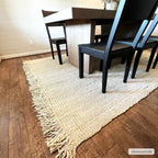 Senneterre Bleached Jute Area Rug