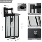 Anto Outdoor Wall Light 2-Pack