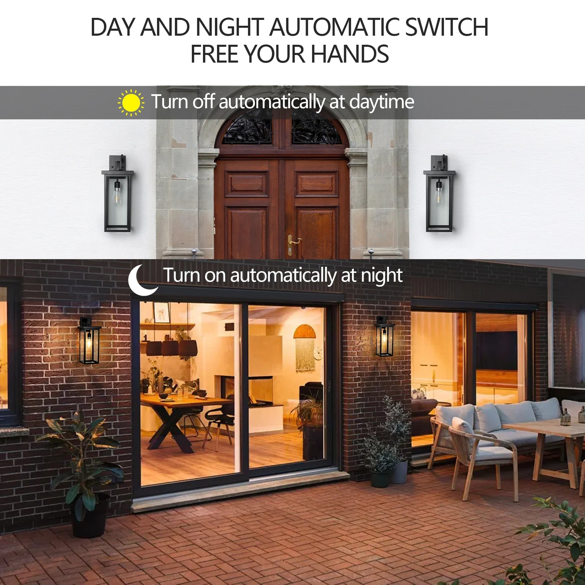 Anto Outdoor Wall Light 2-Pack