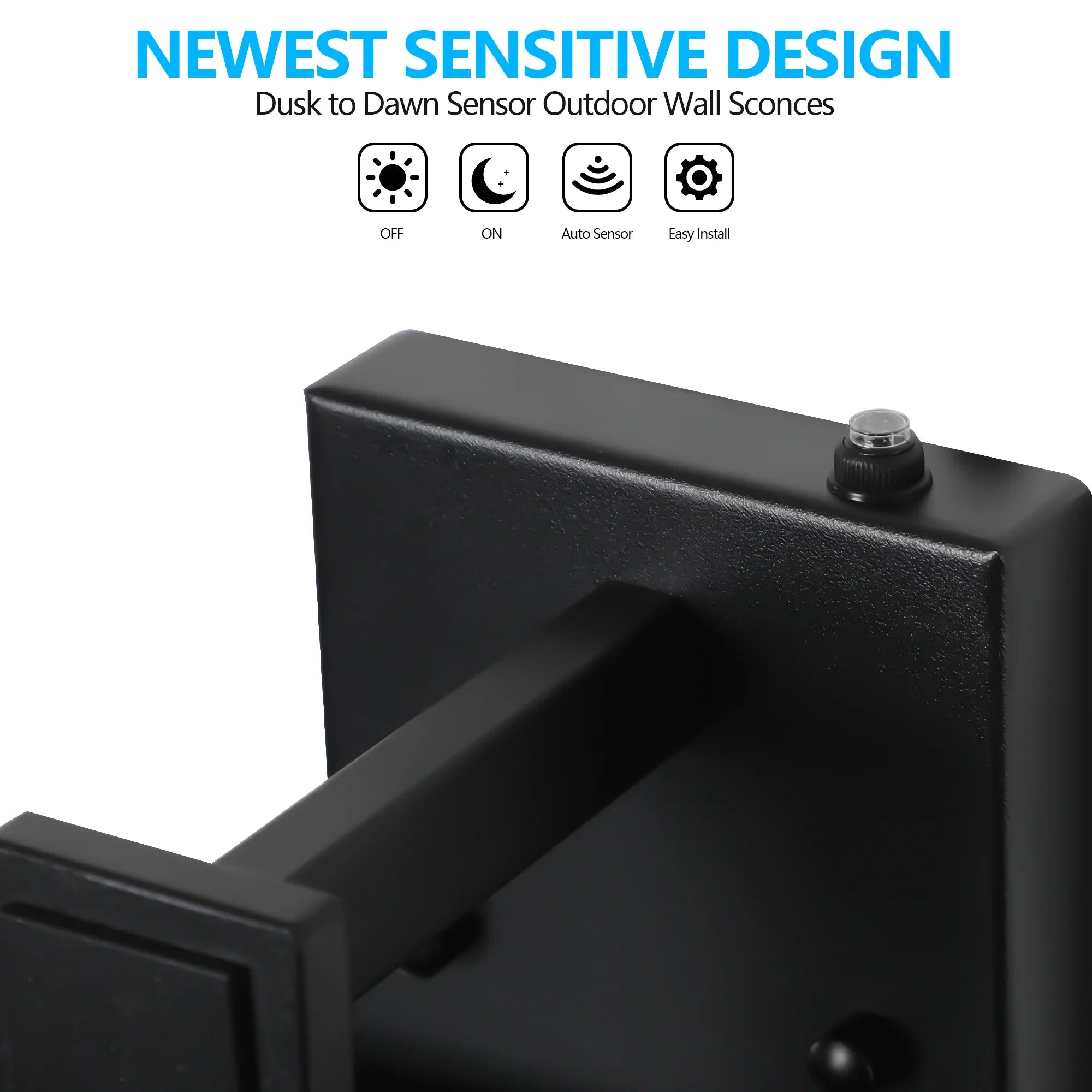 Anto Outdoor Wall Light 2-Pack