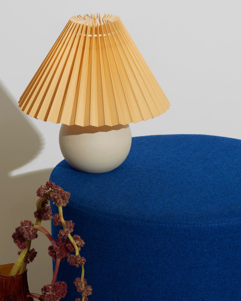 Serena Table Lamp | Ceramic Globe Table Lamp – Brightech