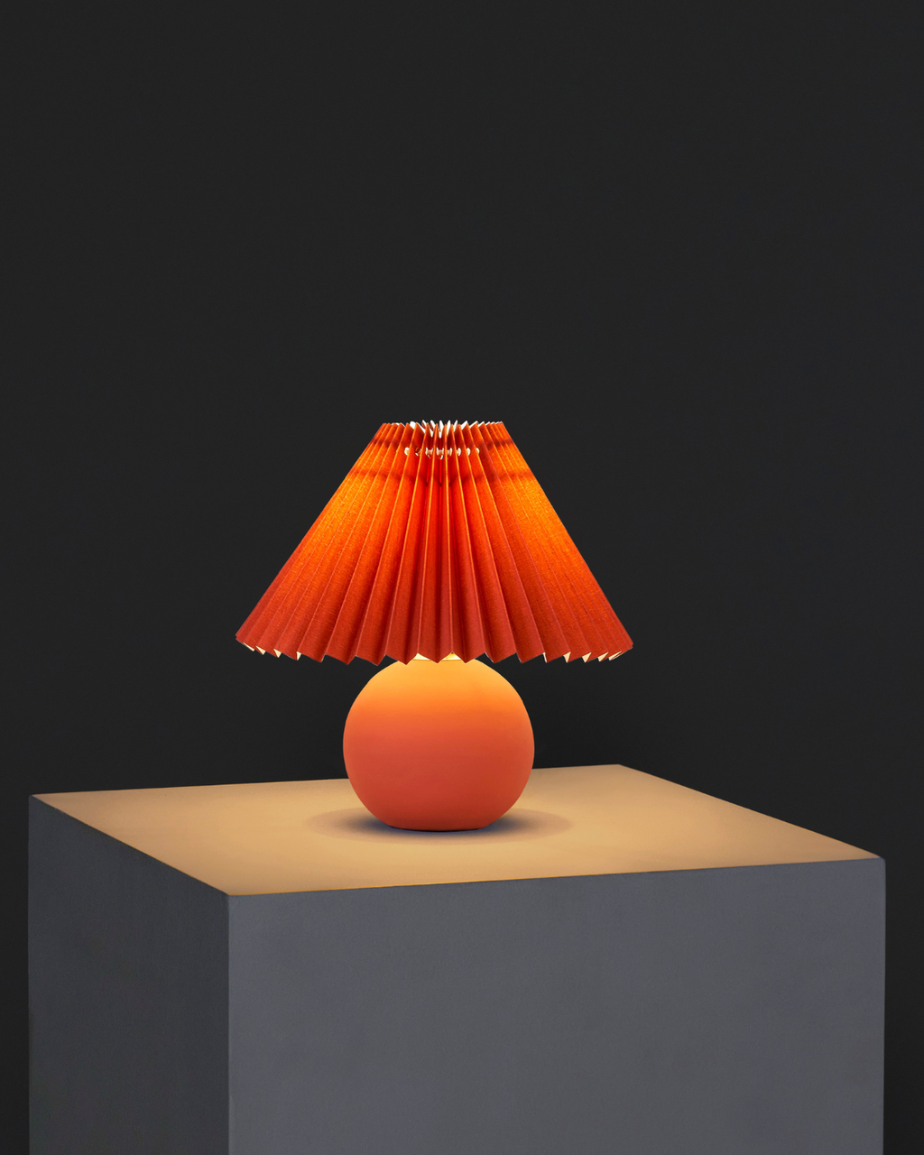 Serena Table Lamp | Ceramic Globe Table Lamp – Brightech