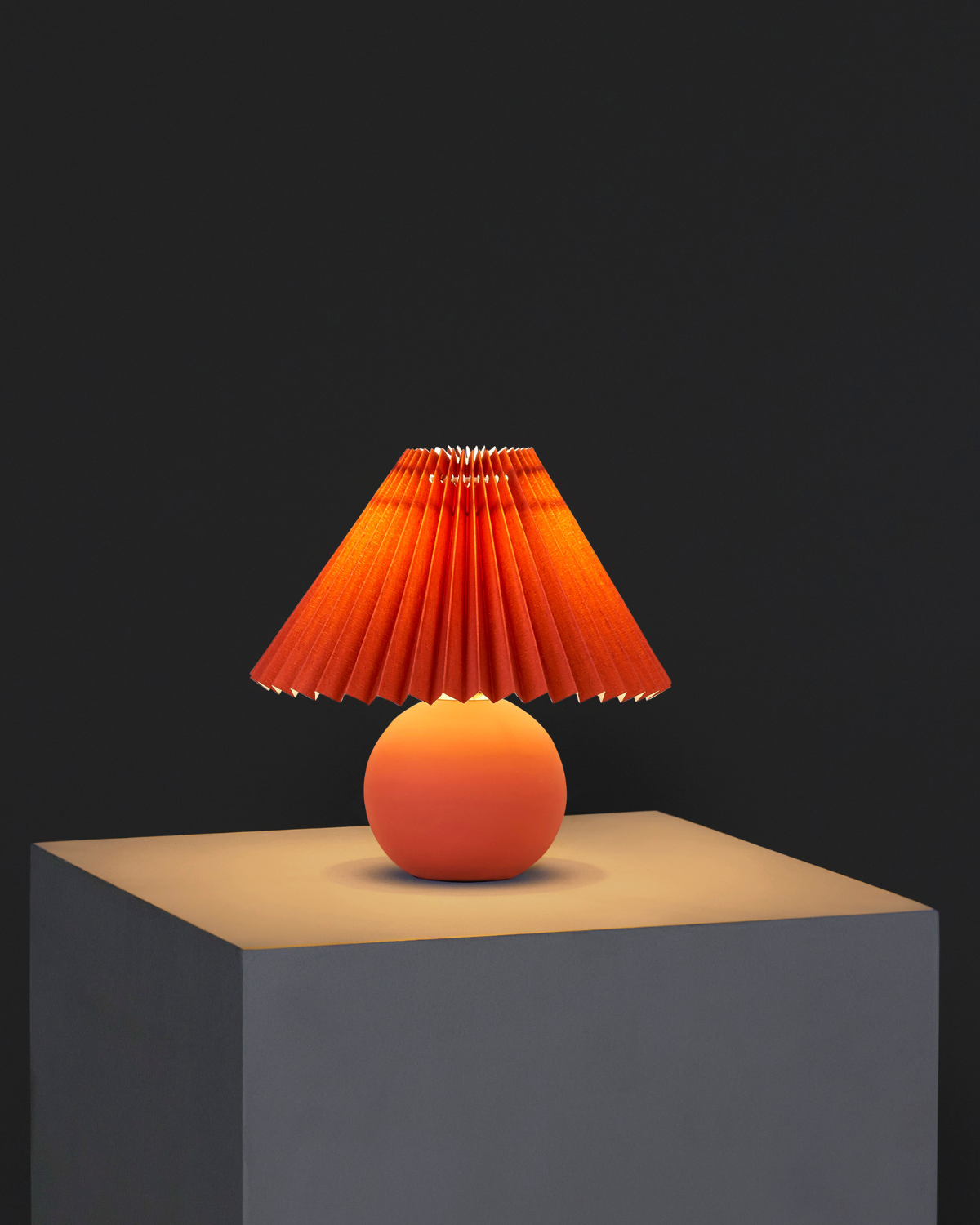 Serena Table Lamp | Ceramic Globe Table Lamp – Brightech