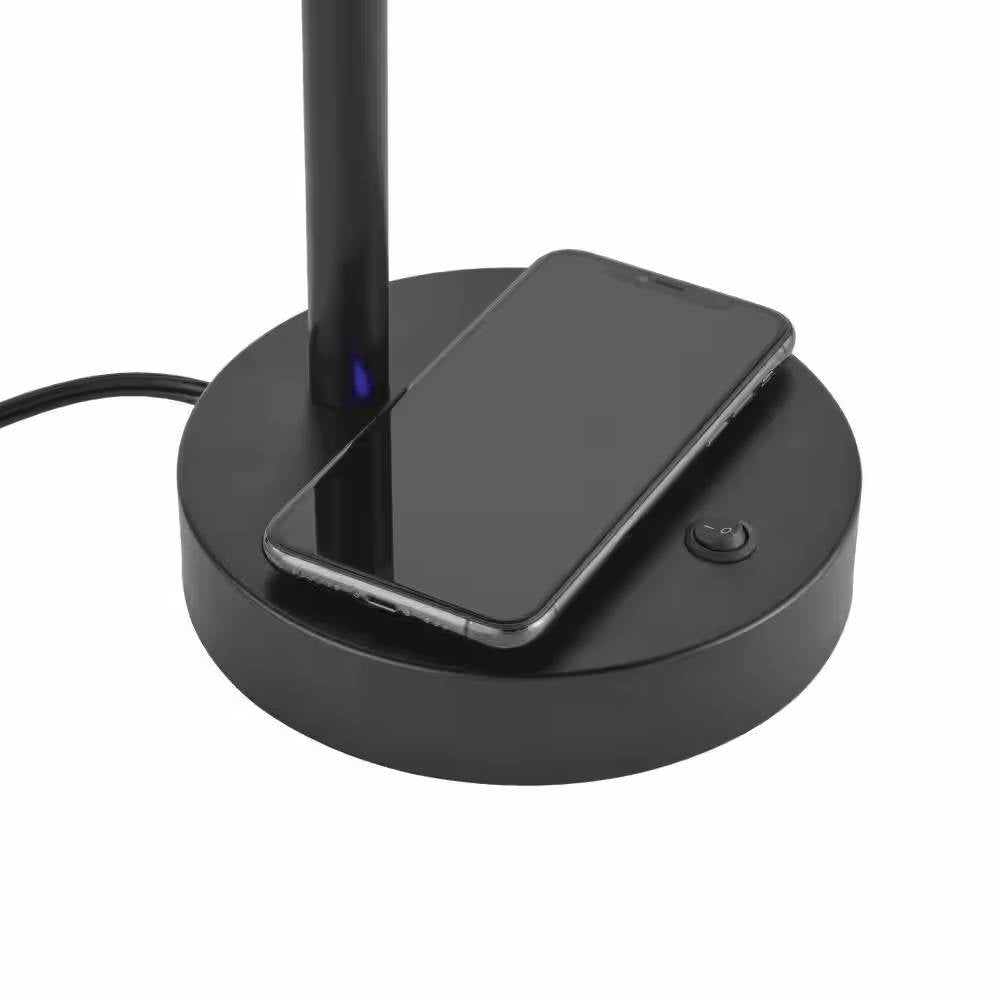 LED Desk Light Table Lamp with Wireless Charging