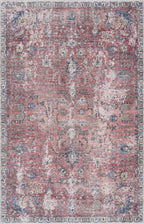 Holi Burgundy Area Rug
