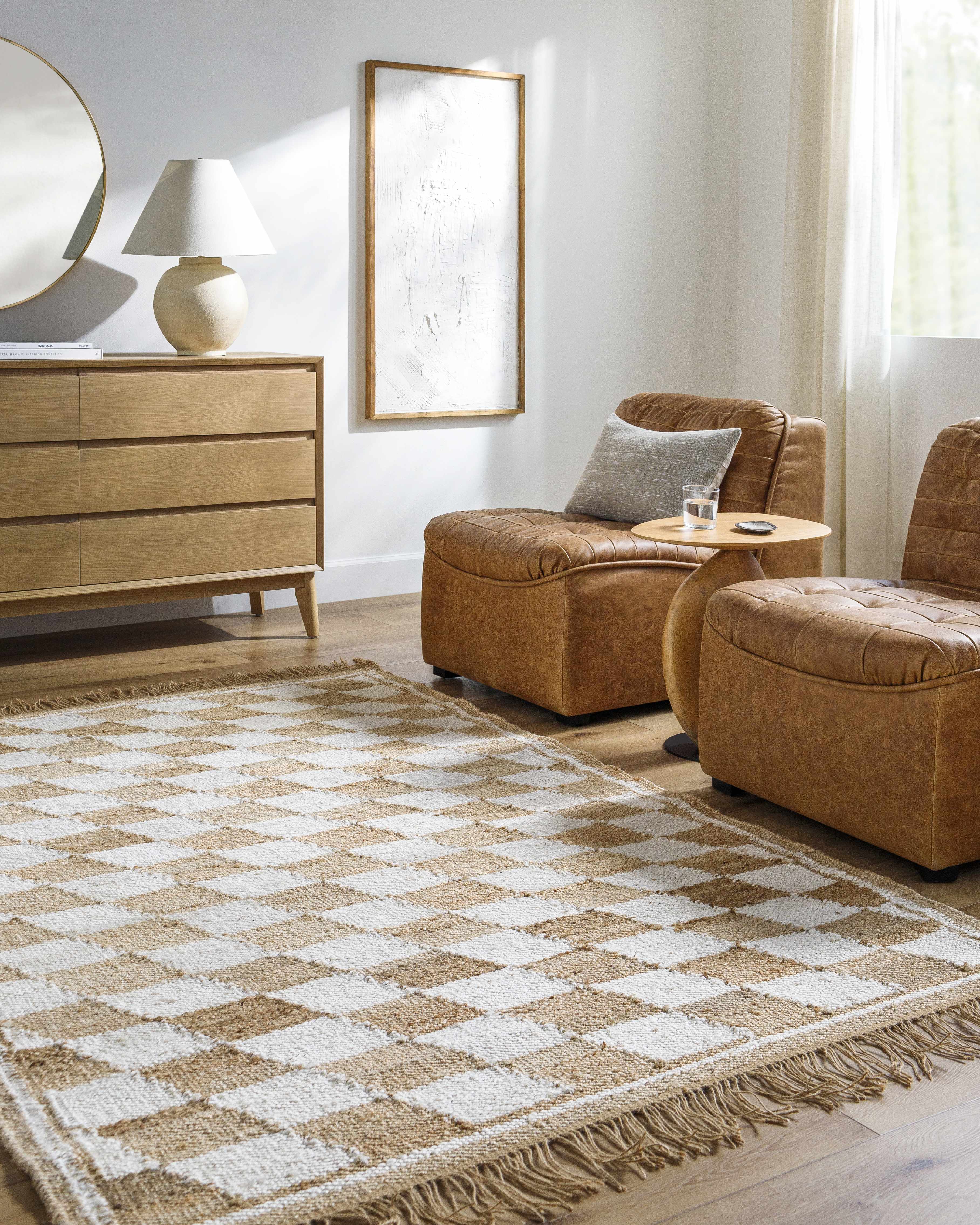 Kamey Tiria Handmade Jute Area Rug