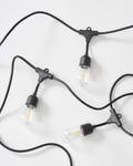 Ambience Pro Solar Hanging String Lights | Vintage Edison Backyard Lights
