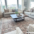 Urpi Rose & Brown Area Rug