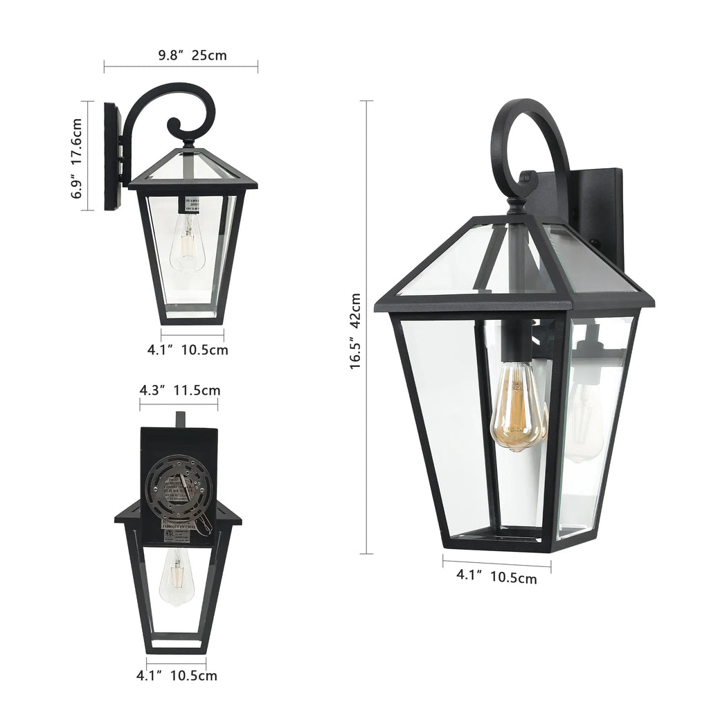 Tommy Outdoor Wall Light 2-Pack