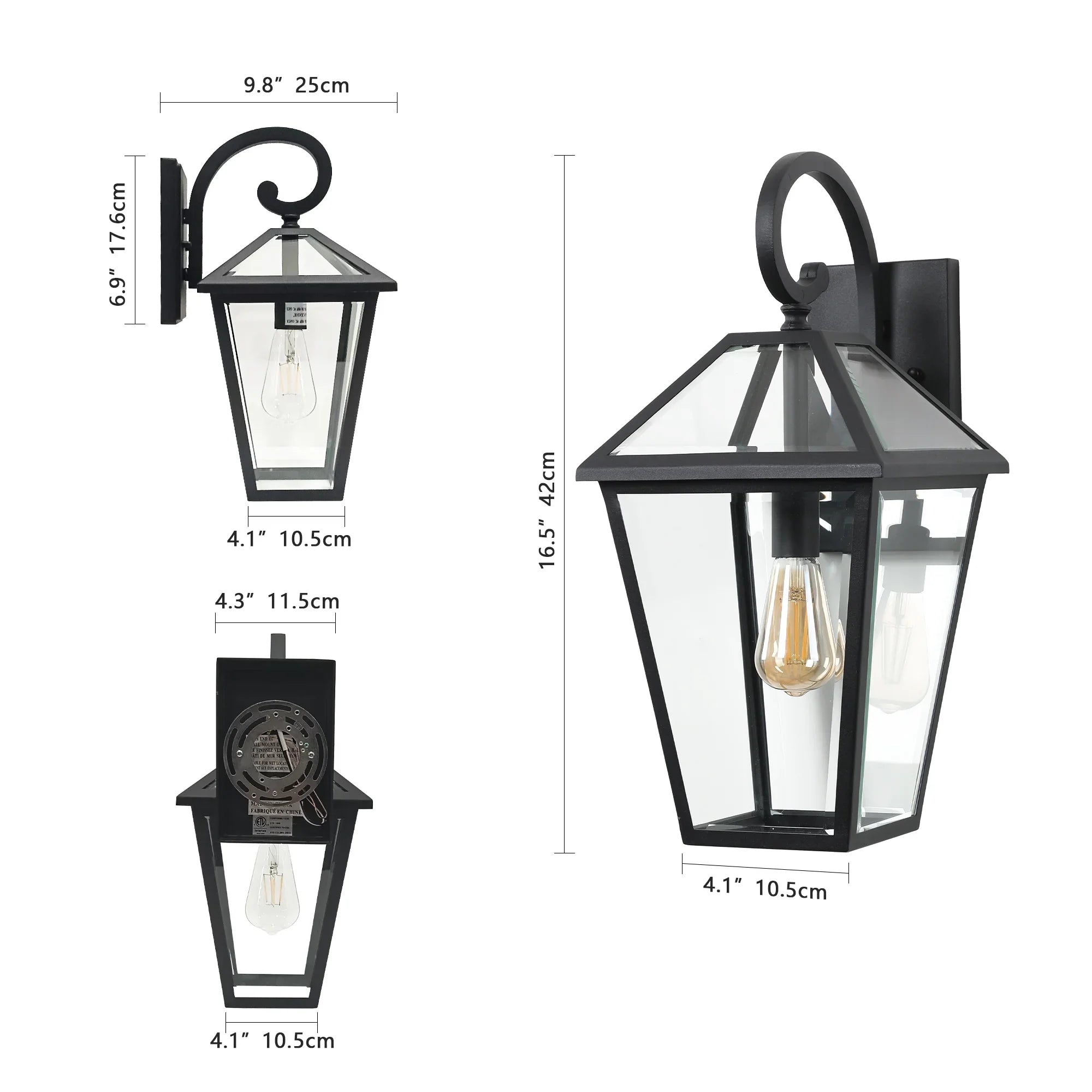 Tommy Outdoor Wall Light 2-Pack