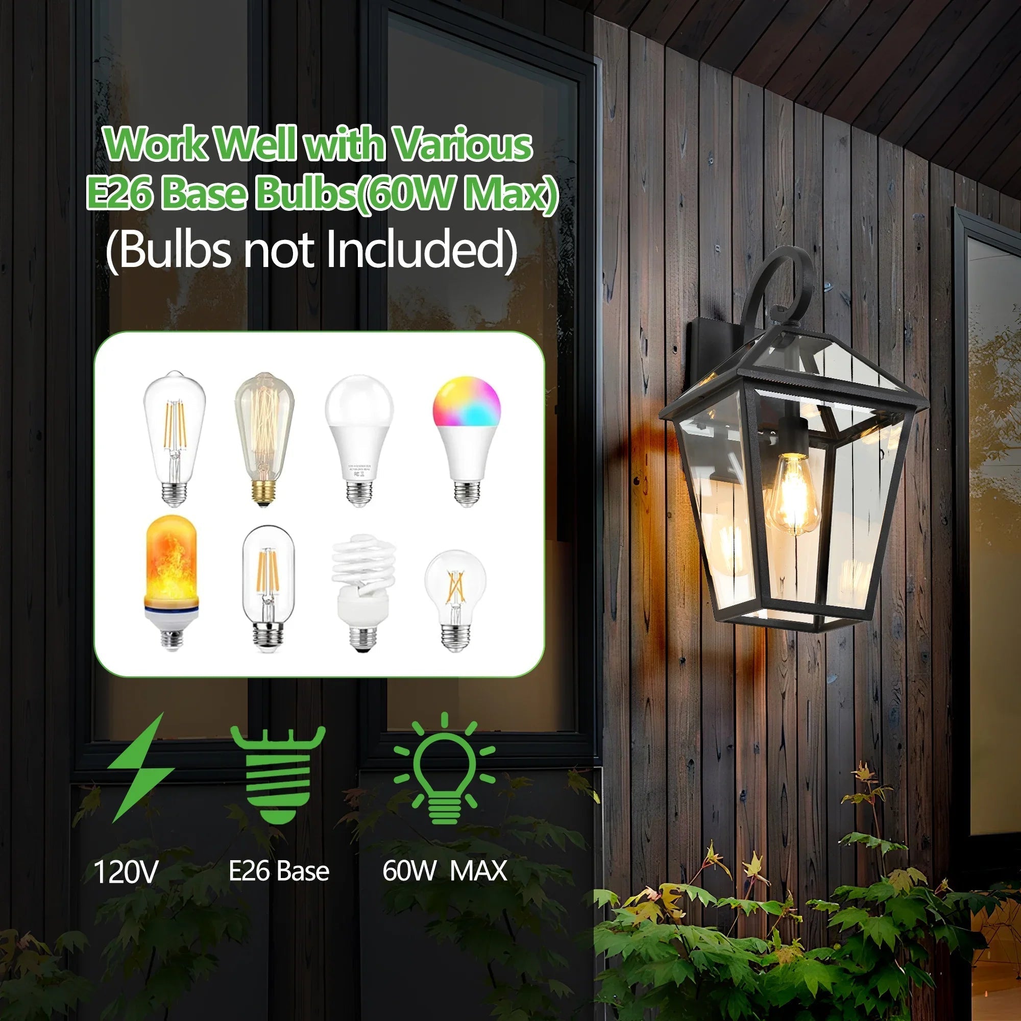 Tommy Outdoor Wall Light 2-Pack