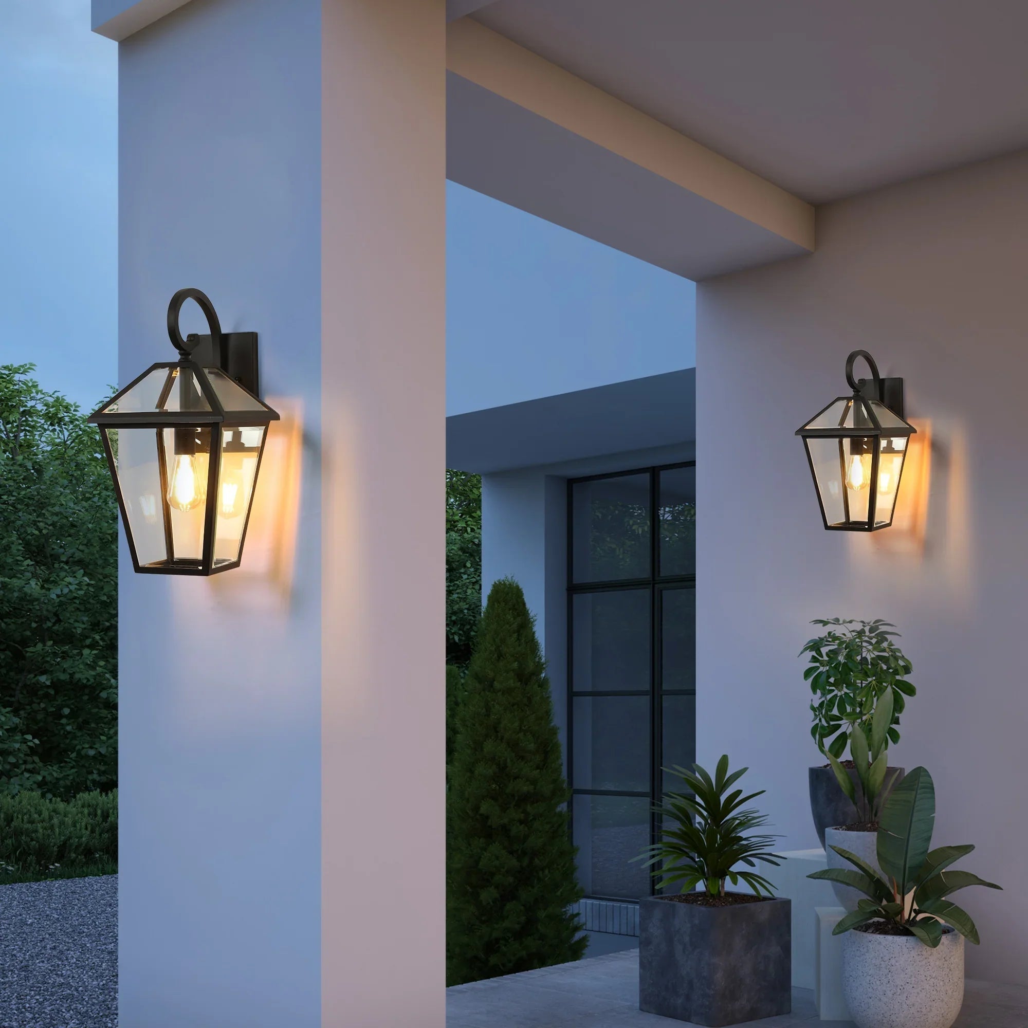 Tommy Outdoor Wall Light 2-Pack