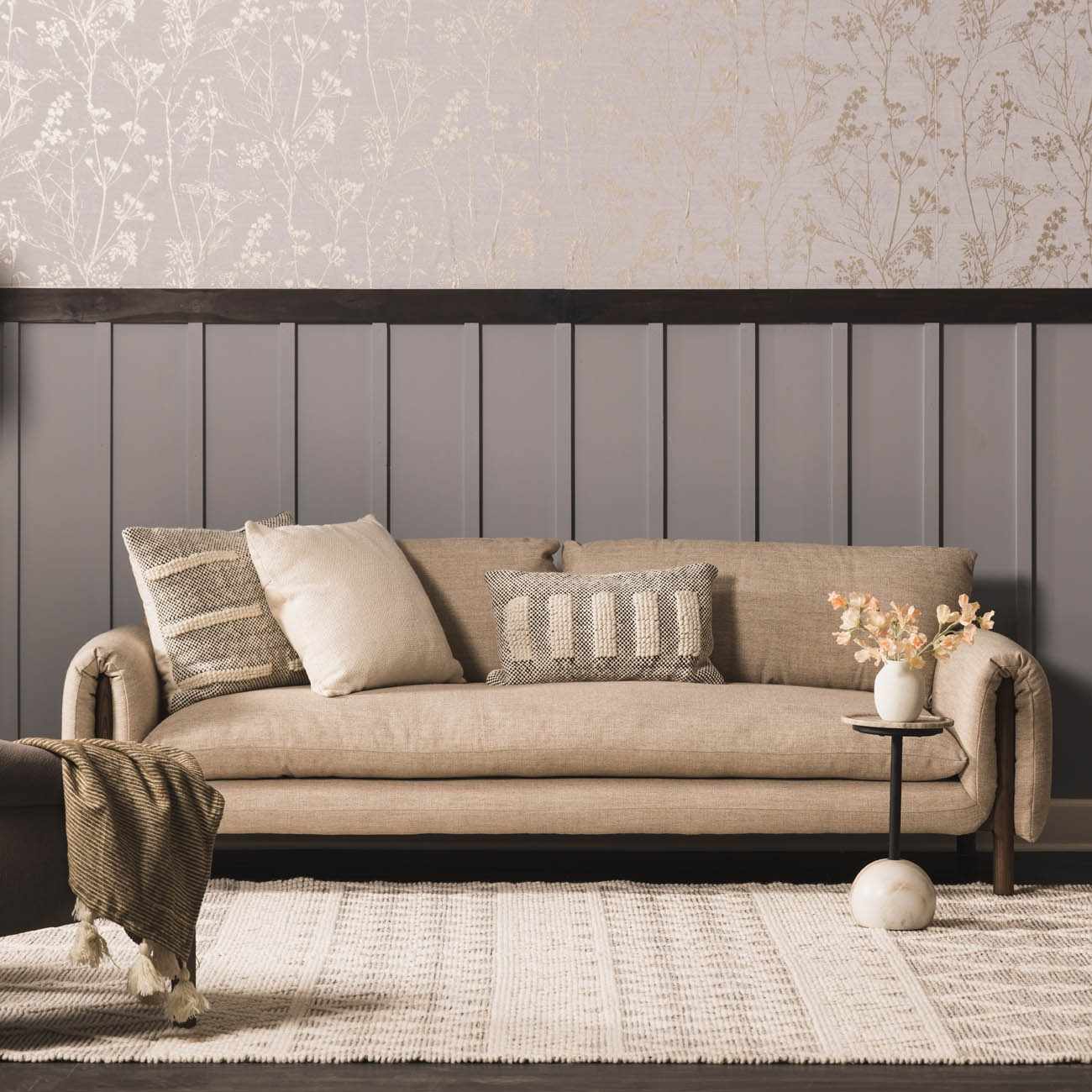 Whittington Hand Woven Wool Area Rug