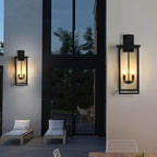 Black Iron Wall Light