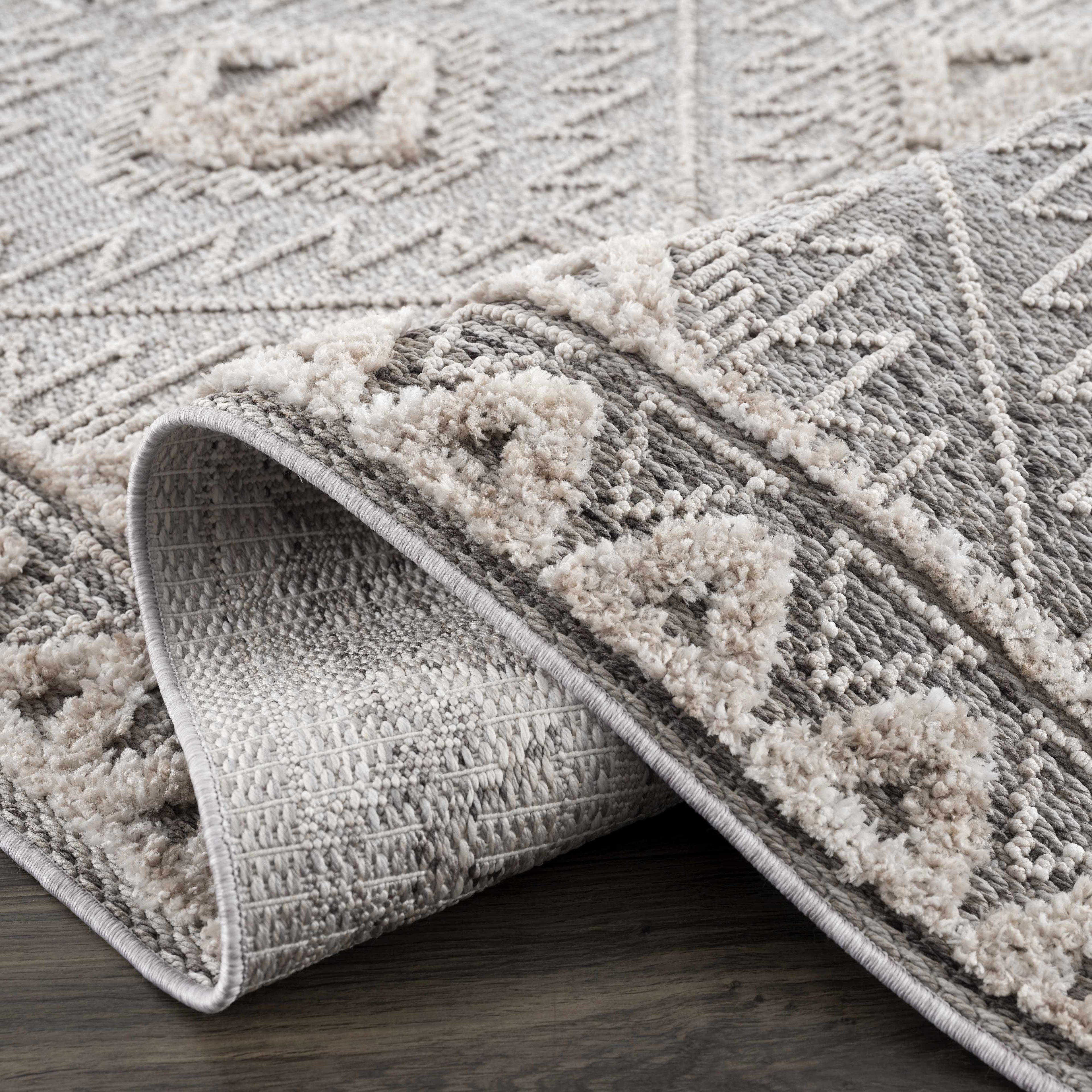 Agoo Aztec-Inspired Area Rug | Neutral Tones