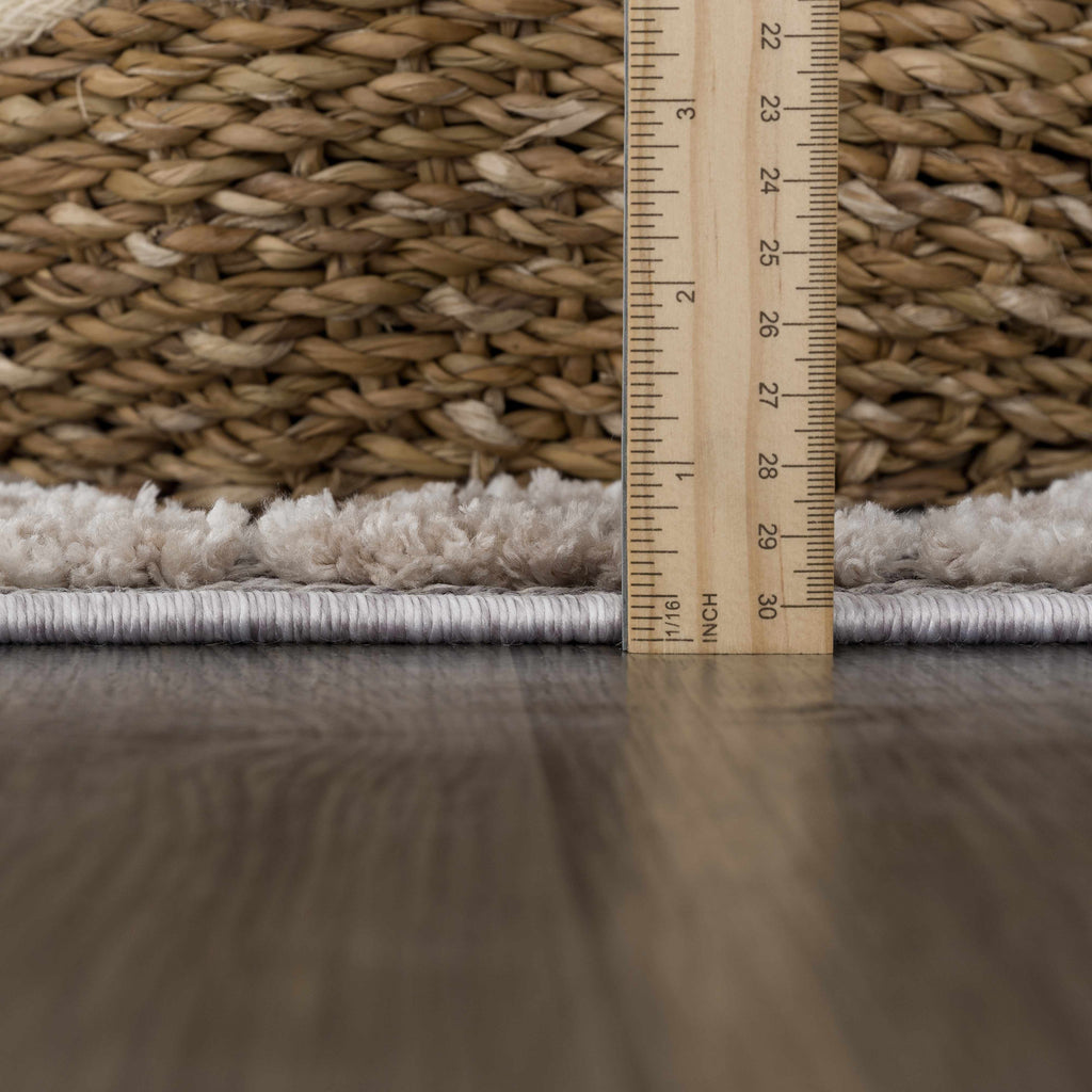 Agoo Aztec-Inspired Area Rug | Neutral Tones