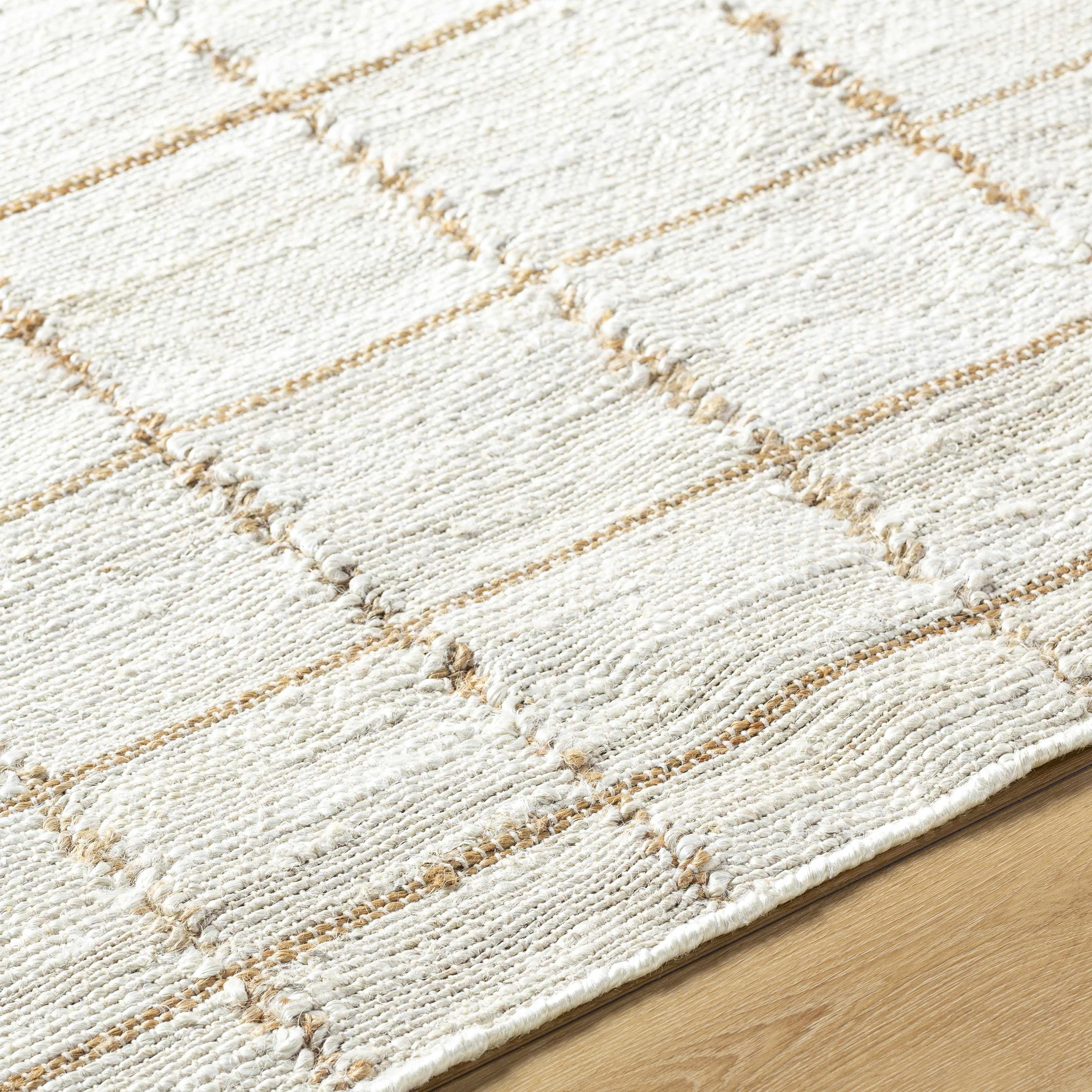 Kamey Zared Handmade Jute Area Rug