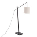 Arturo Wood Base Floor Lamp | Contemporary Wood & Metal Floor Lamp